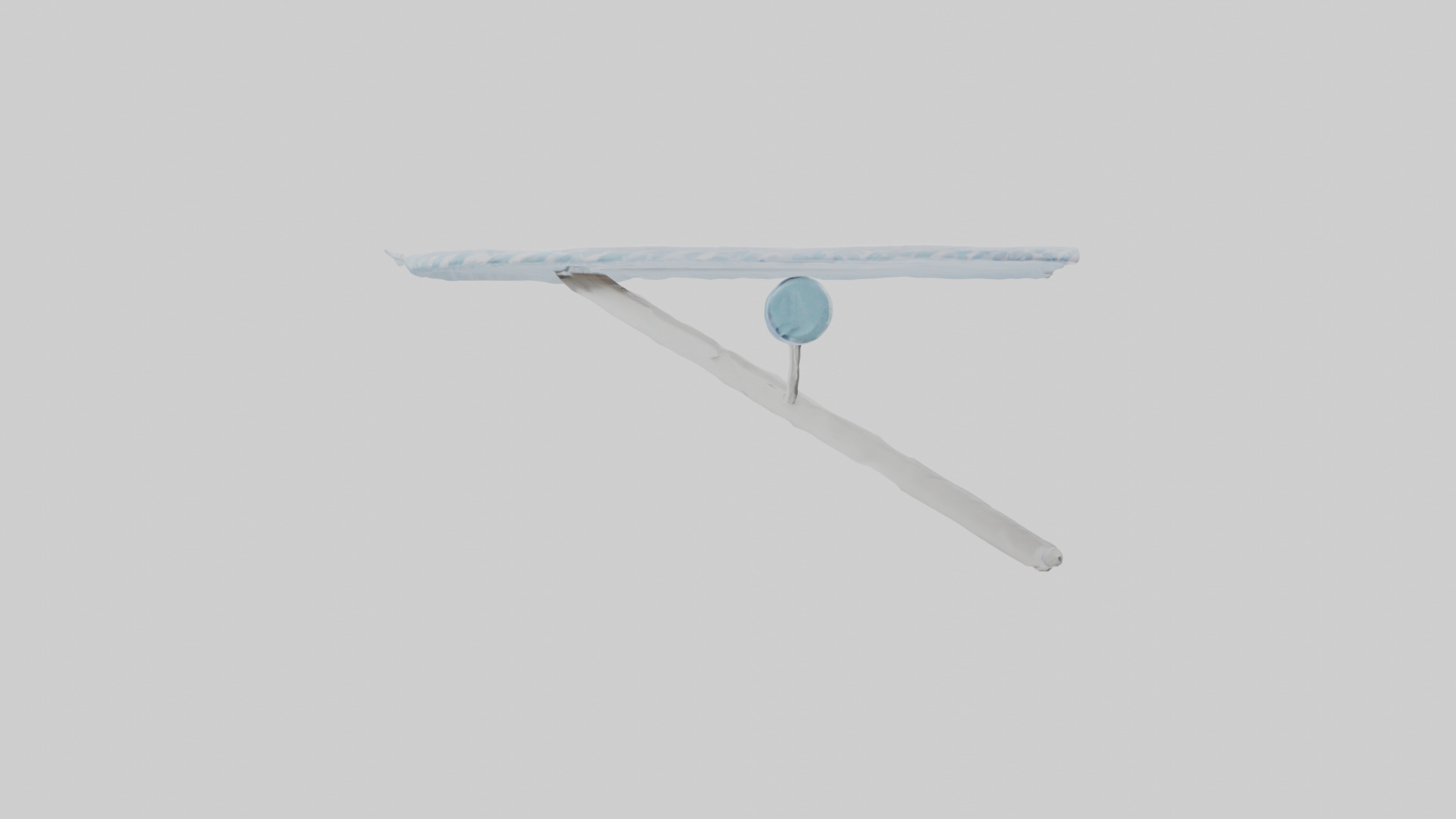 Ironing board cover model Low-poly 3D model_13