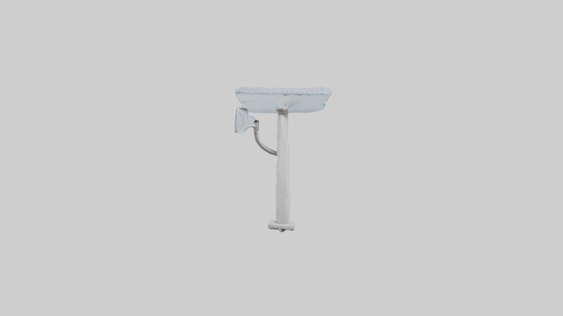 Ironing board cover model Low-poly 3D model_9