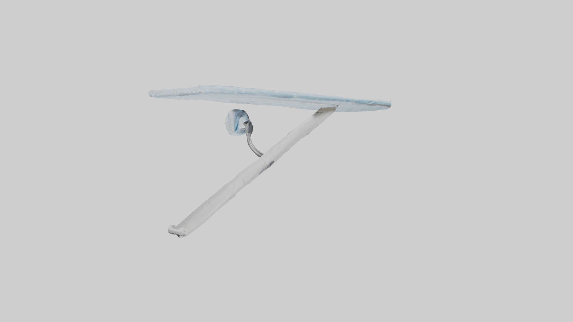 Ironing board cover model Low-poly 3D model_10