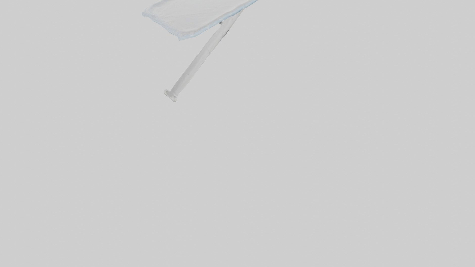 Ironing board cover model Low-poly 3D model_6