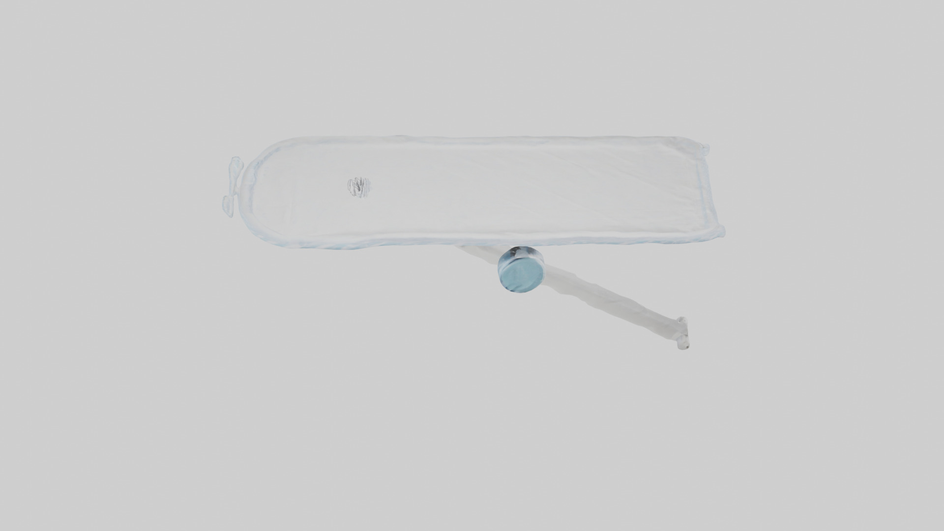Ironing board cover model Low-poly 3D model_18