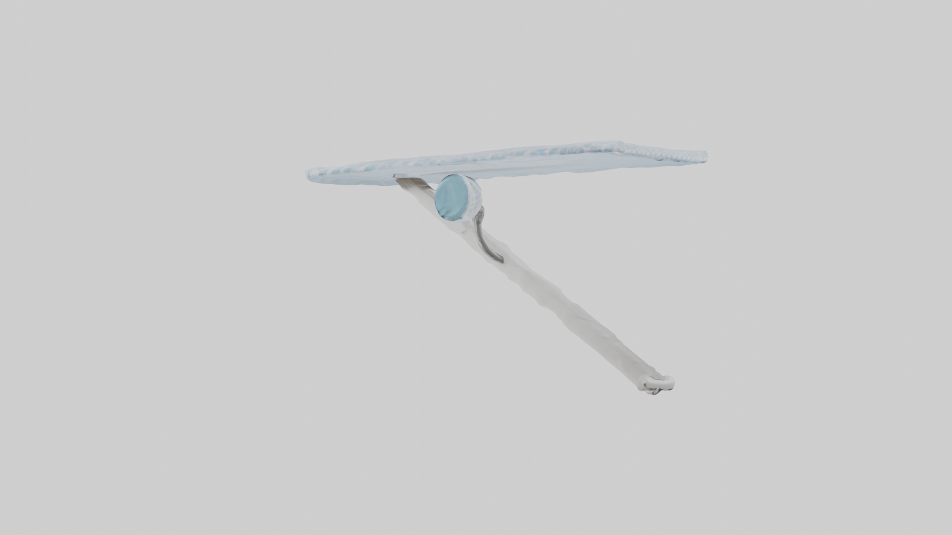 Ironing board cover model Low-poly 3D model_11
