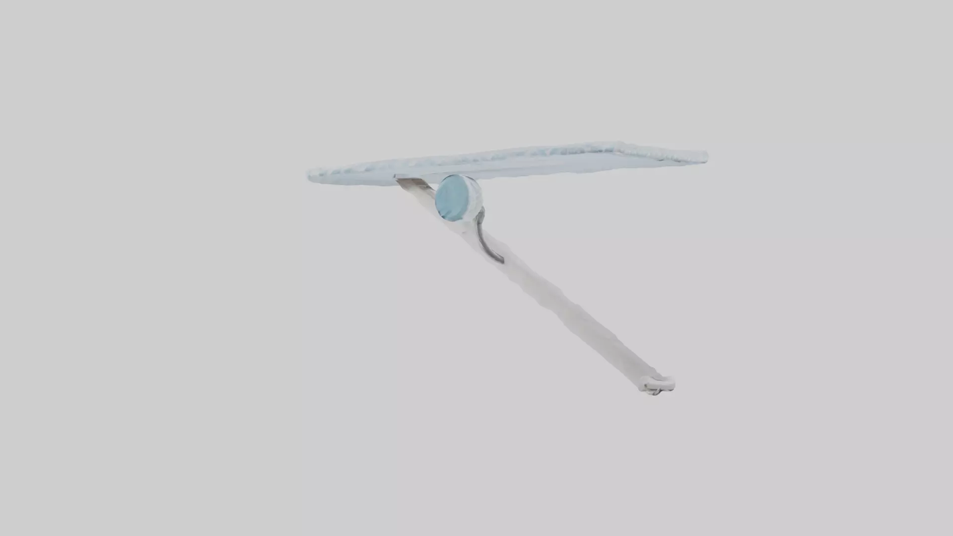 Ironing board cover model Low-poly 3D model_0