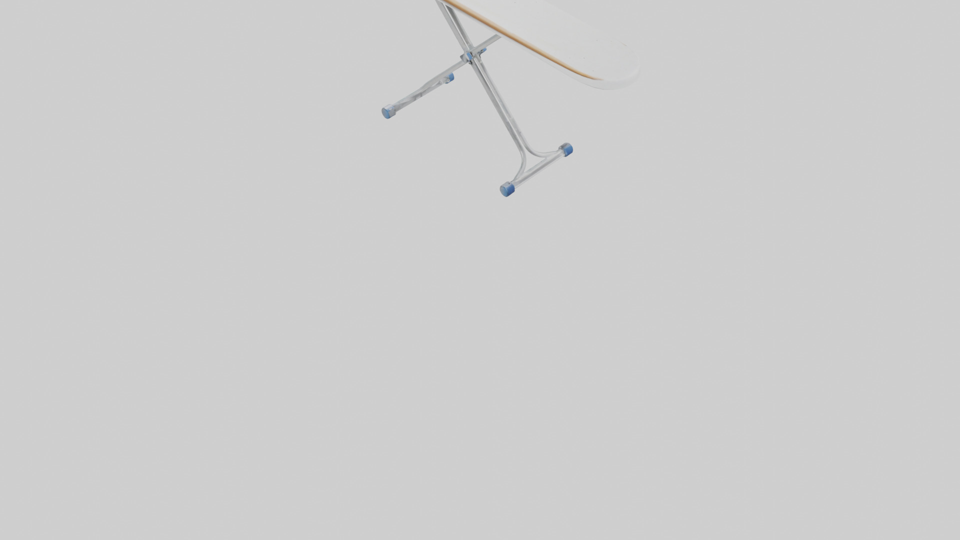 Ironing board model Low-poly 3D model_7