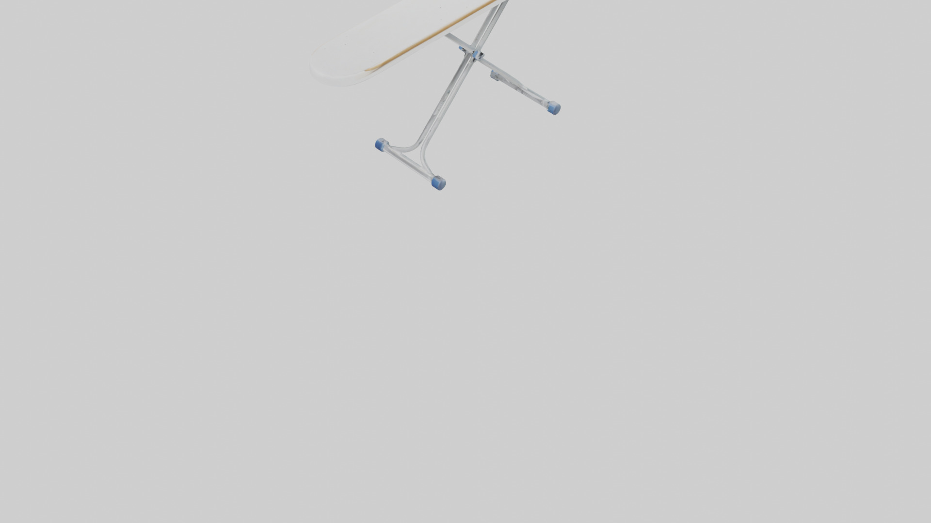 Ironing board model Low-poly 3D model_6