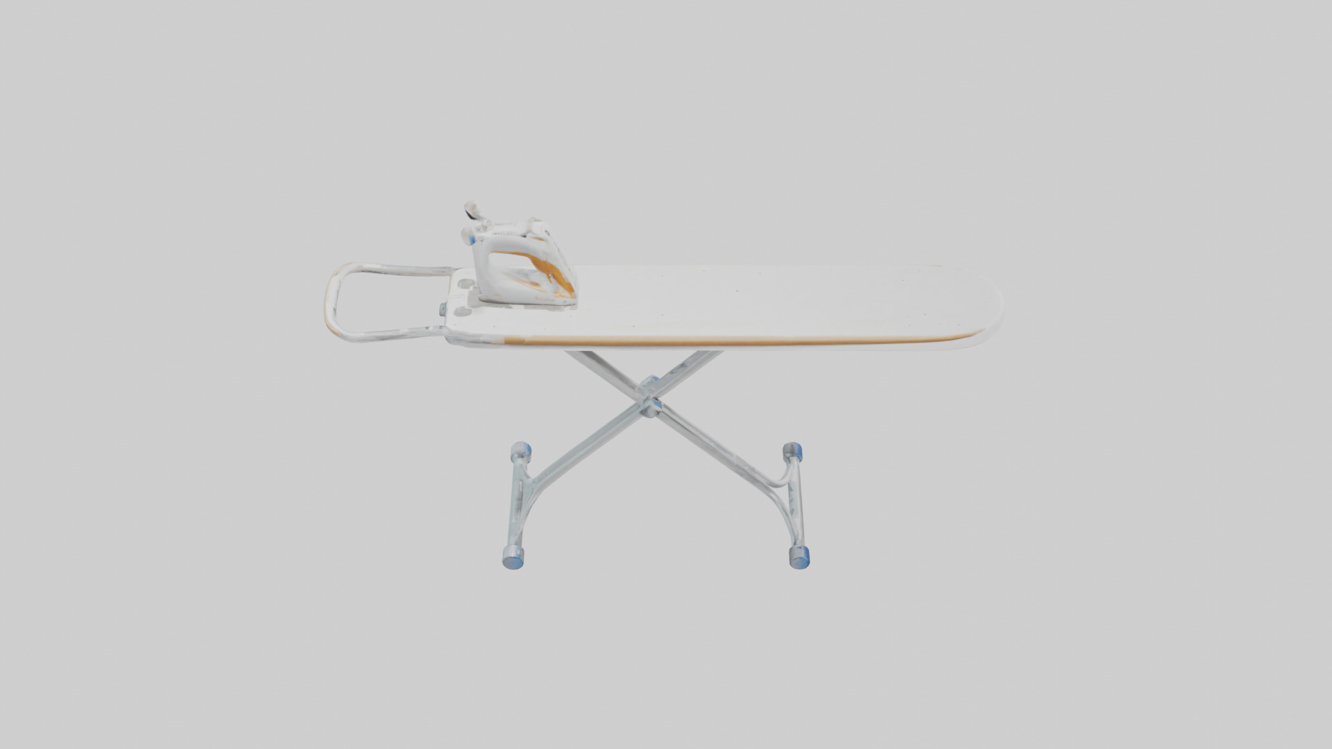 Ironing board model Low-poly 3D model_18