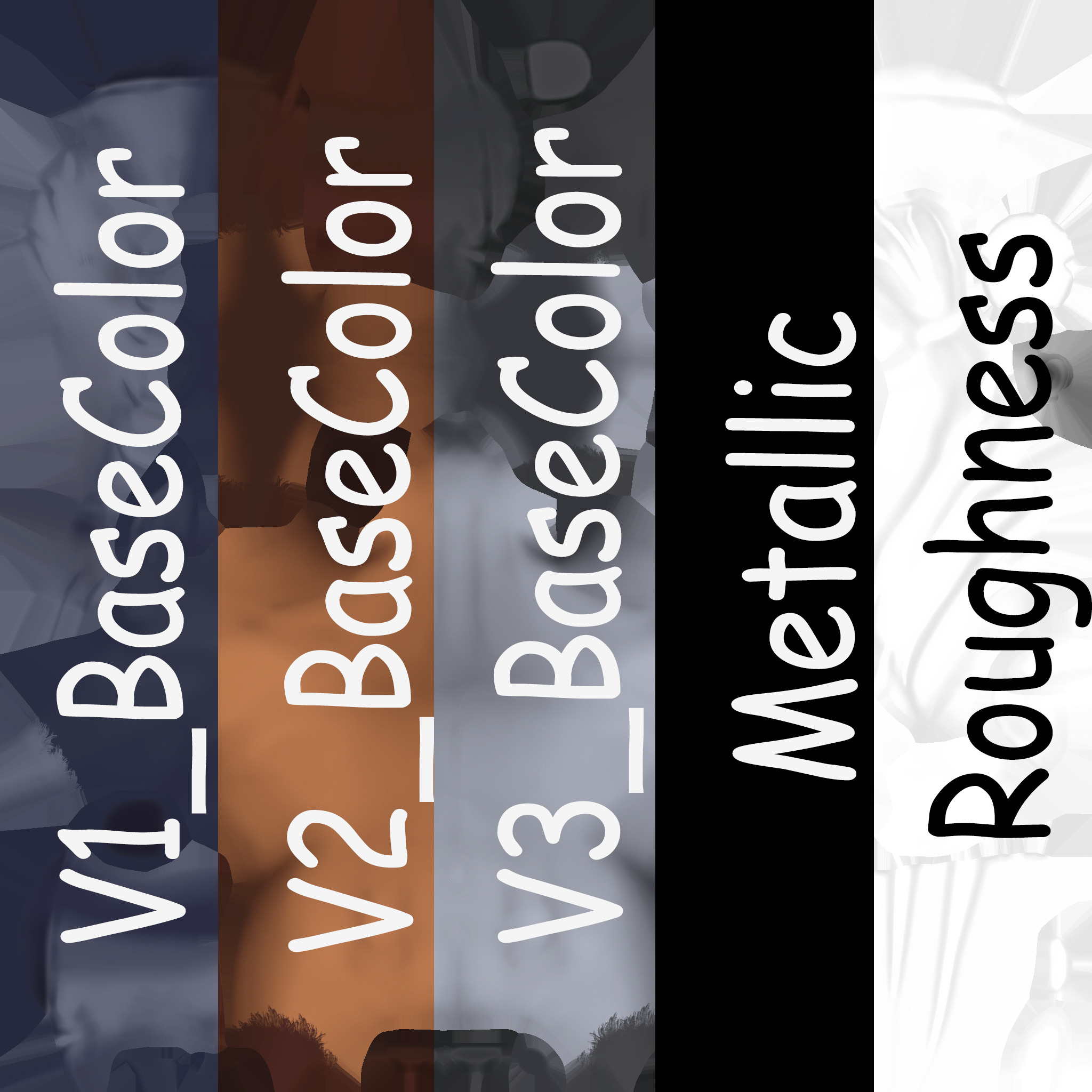 Stylized Cartoon Horse Low-poly 3D model Low-poly 3D model_6