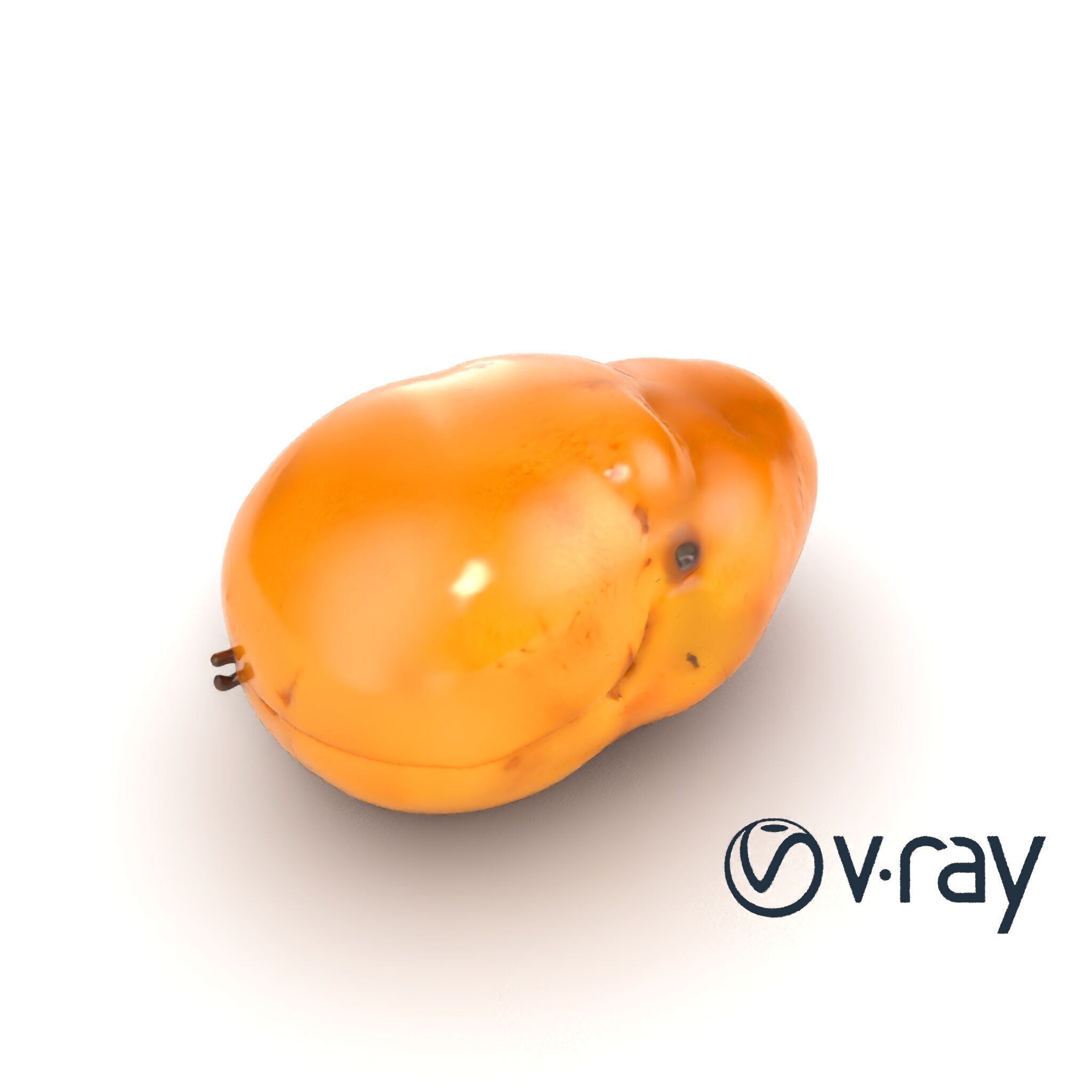 Realistic Potato Model Pack Low-poly 3D model_24