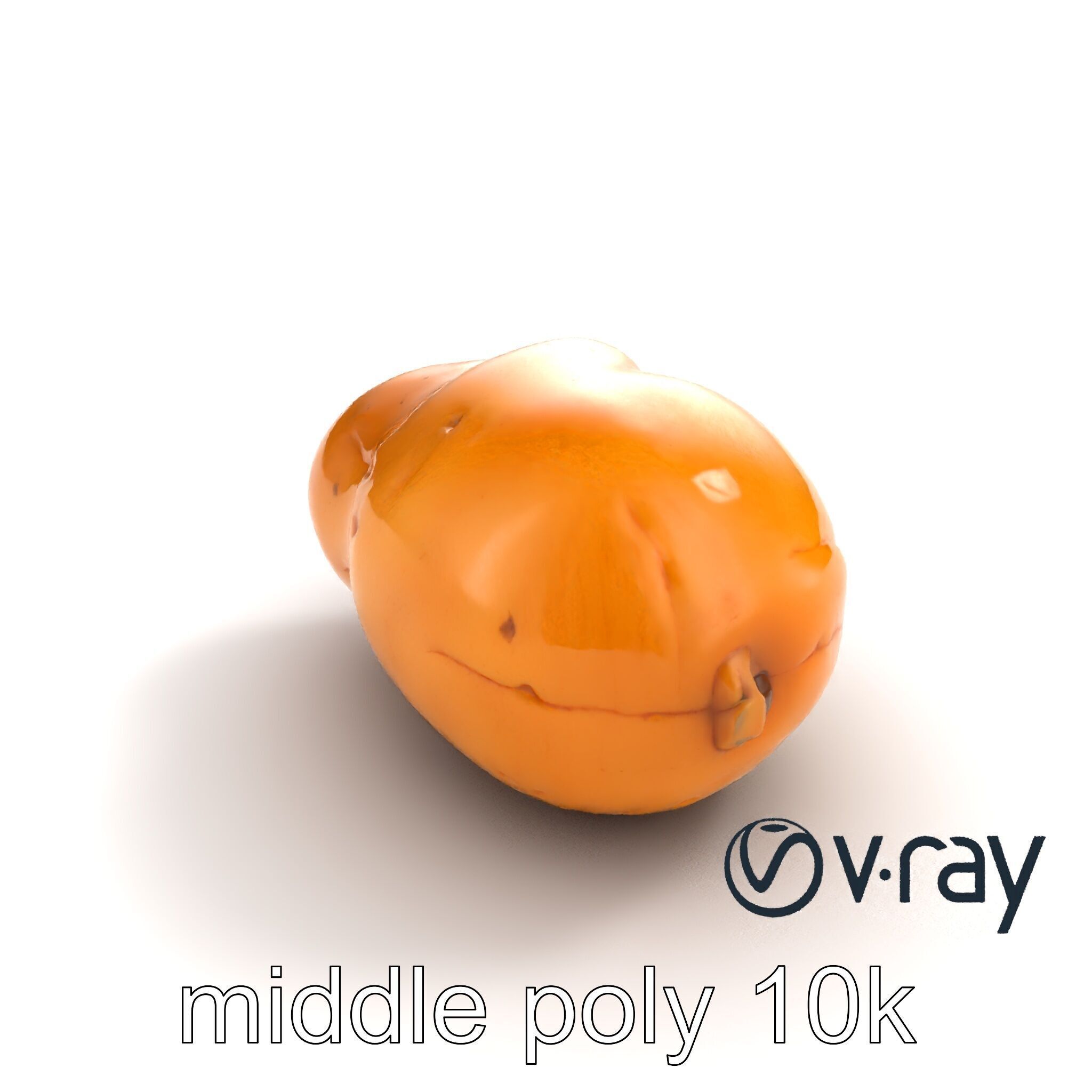 Realistic Potato Model Pack Low-poly 3D model_7