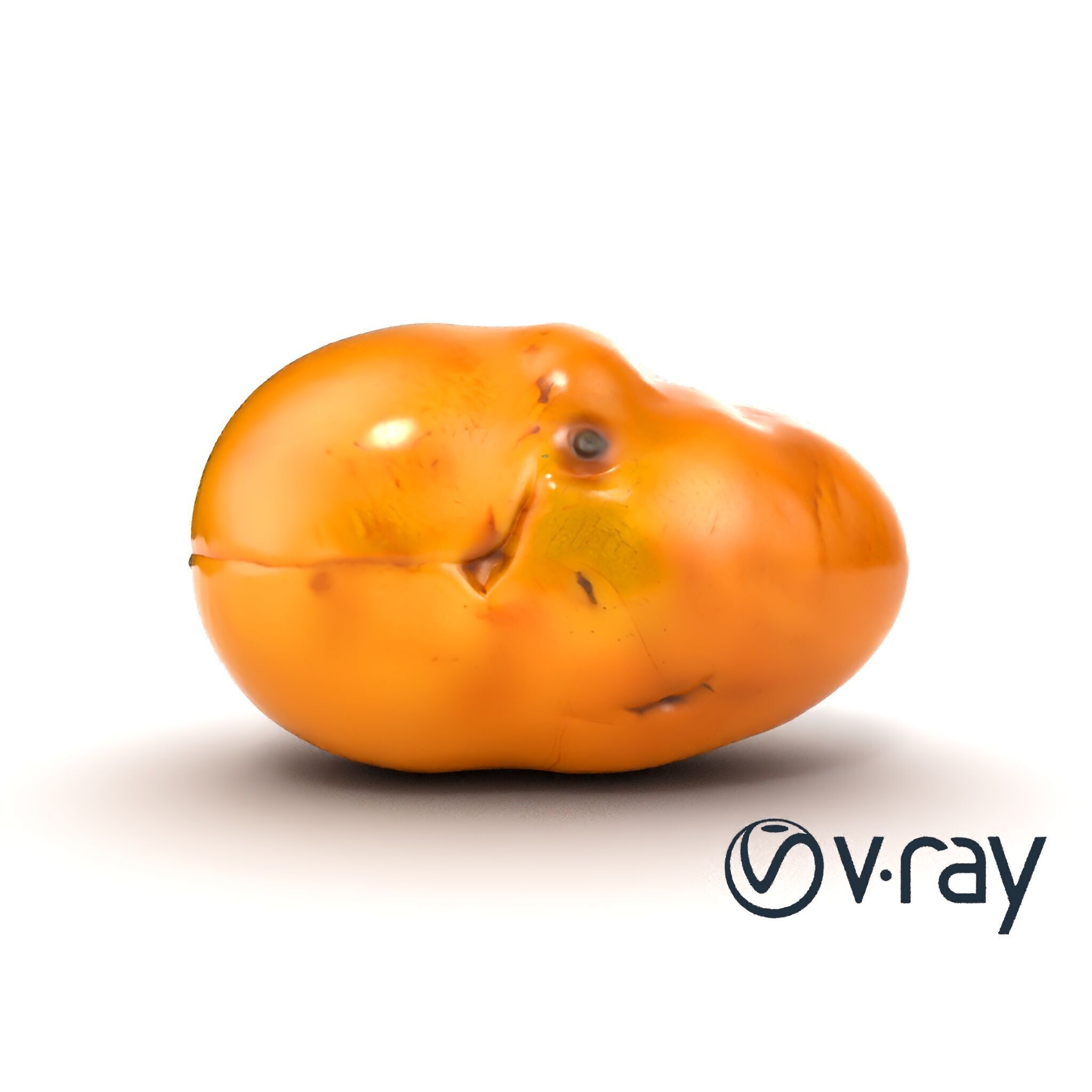 Realistic Potato Model Pack Low-poly 3D model_29