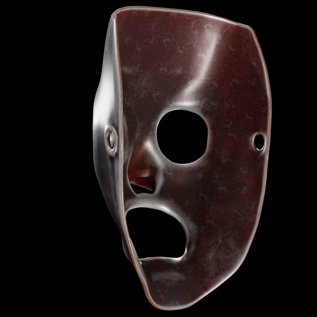 Slipknot Mask - Corey Taylor - High-Detail 3D Model 3D print model_3