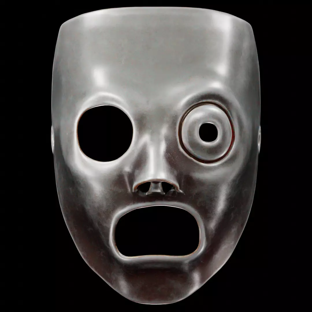 Slipknot Mask - Corey Taylor - High-Detail 3D Model 3D print model_0