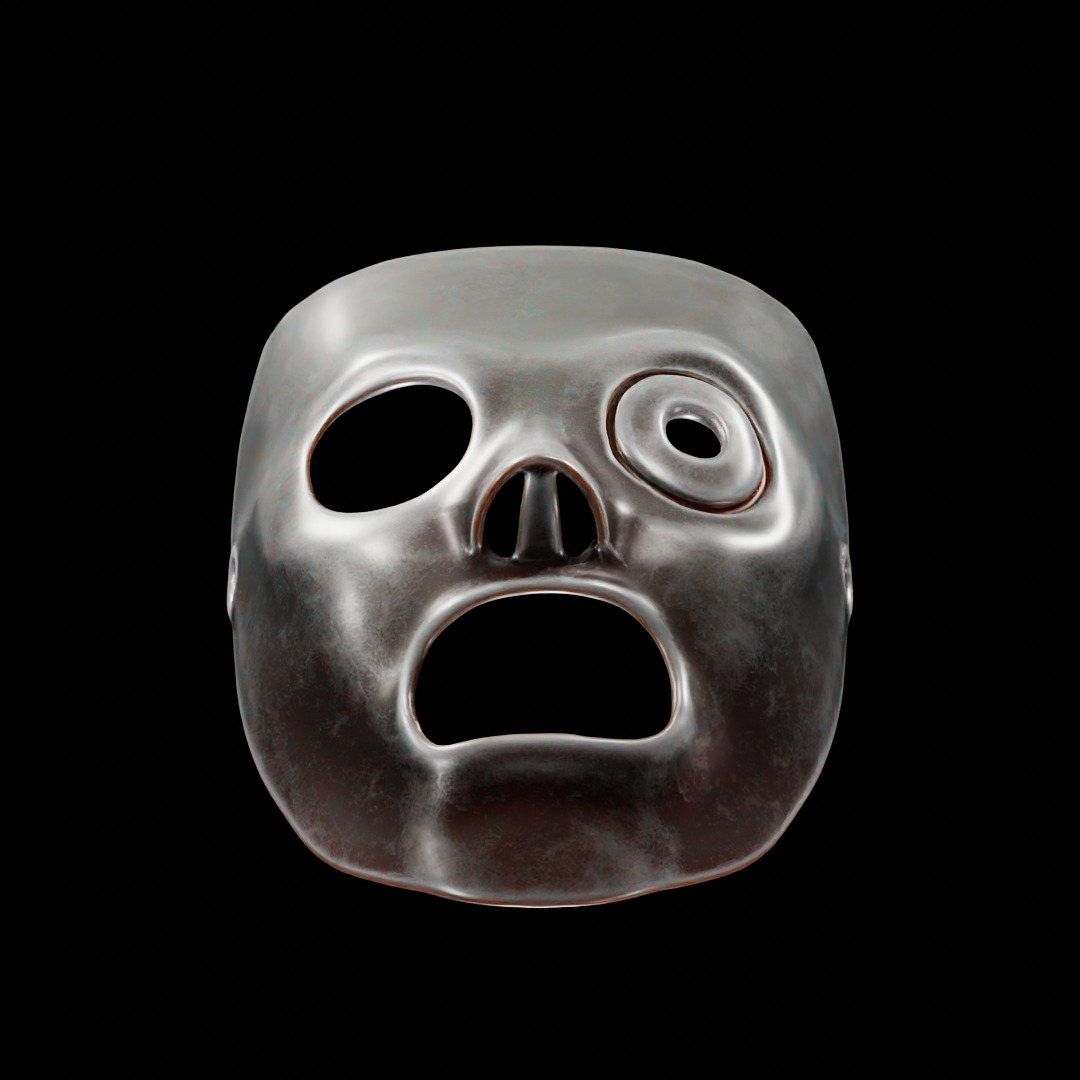 Slipknot Mask - Corey Taylor - High-Detail 3D Model 3D print model_7