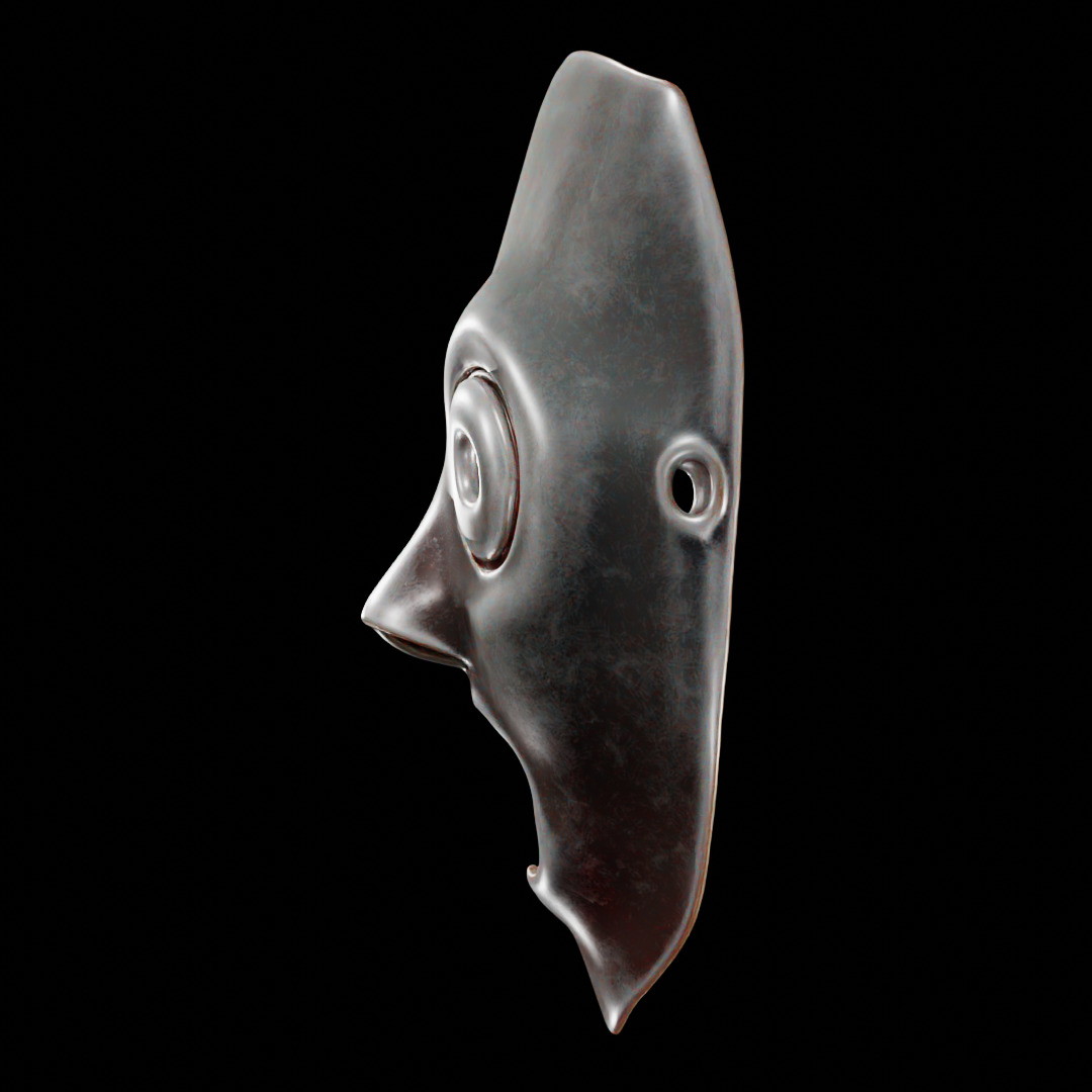 Slipknot Mask - Corey Taylor - High-Detail 3D Model 3D print model_1