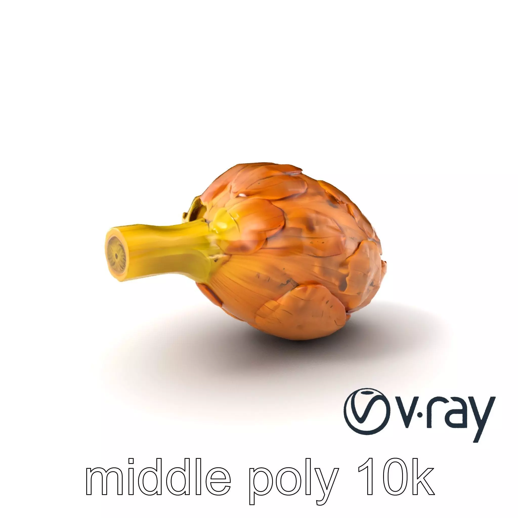 Realistic Jerusalem Artichoke High Detail model pack Low-poly 3D model_0