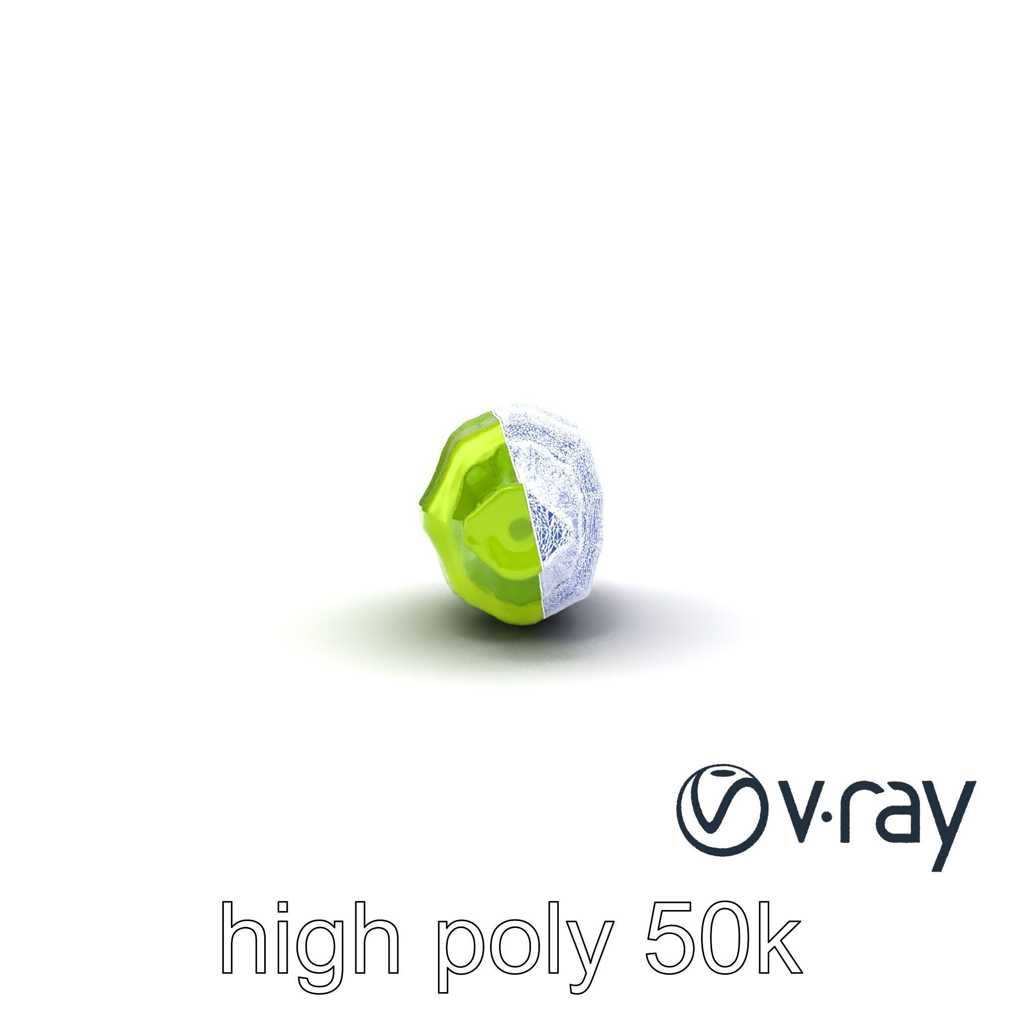 Realistic Okra Pod Model Pack Low-poly 3D model_24