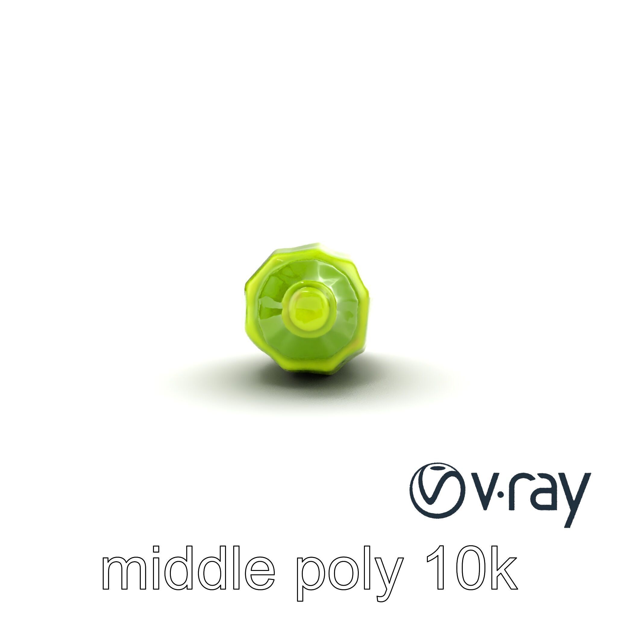 Realistic Okra Pod Model Pack Low-poly 3D model_26