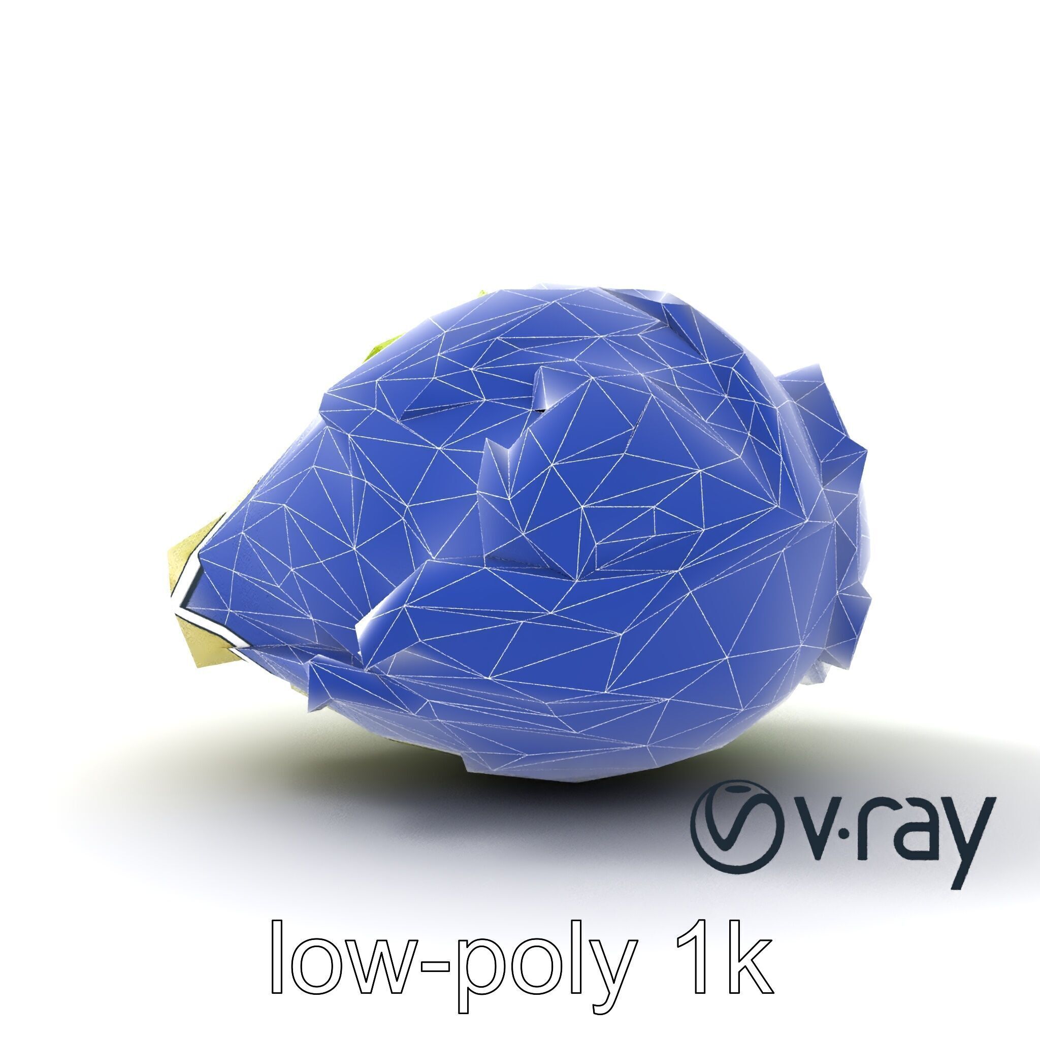Savoy Cabbage with Wavy Leaves model pack Low-poly 3D model_23