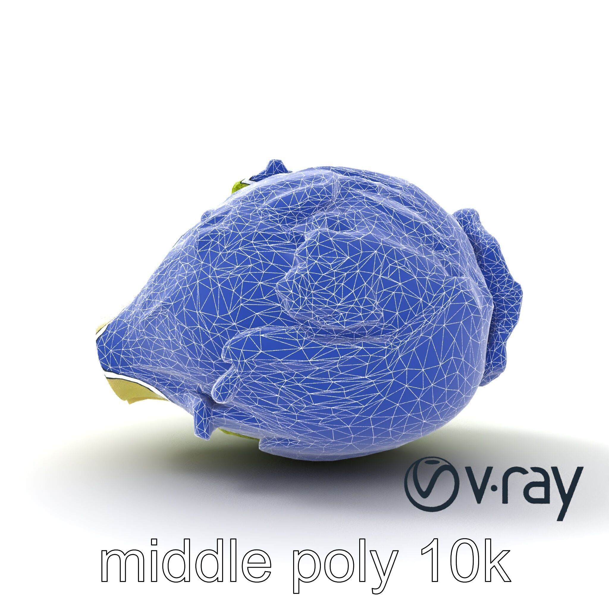 Savoy Cabbage with Wavy Leaves model pack Low-poly 3D model_26