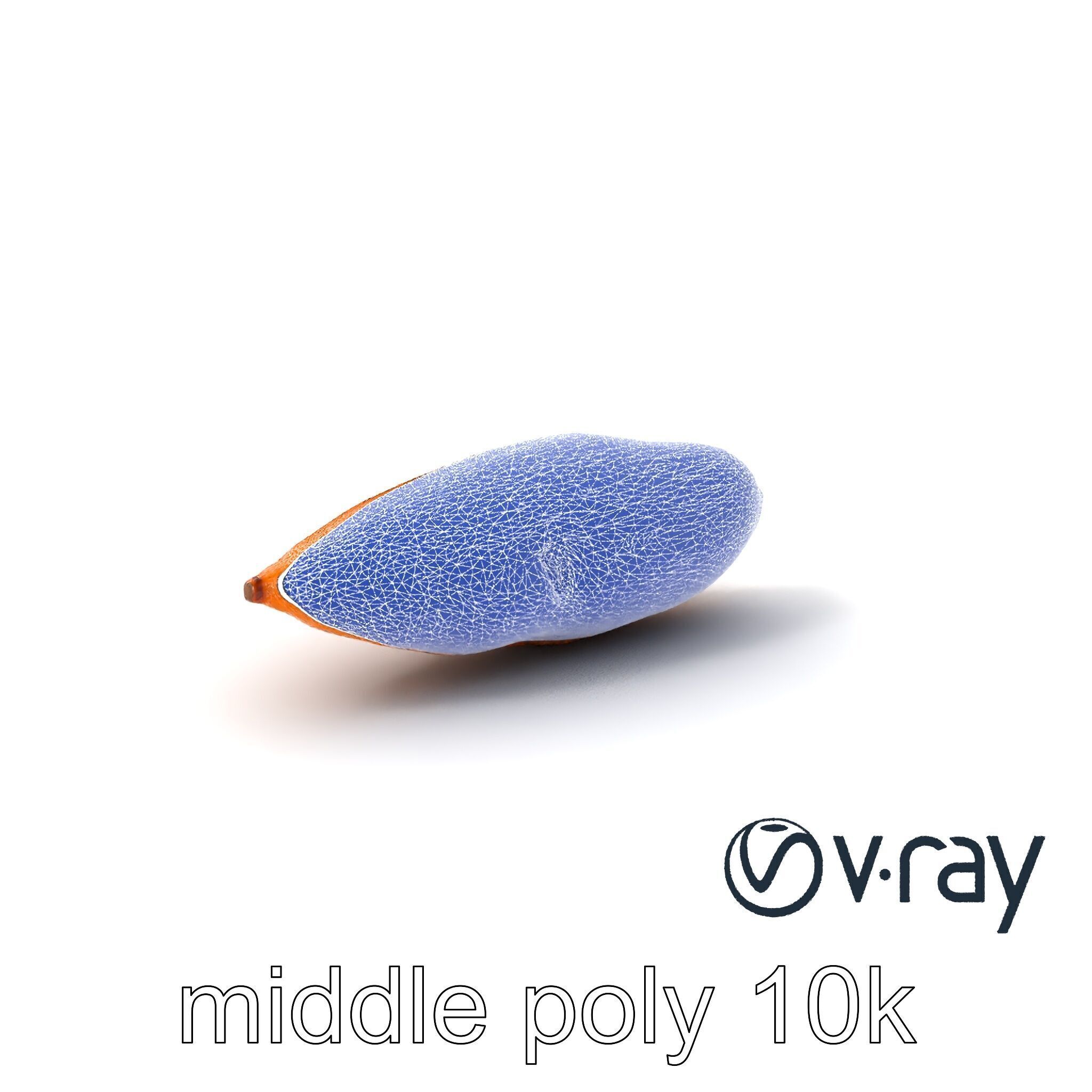 Detailed Sweet Potato Model Pack Low-poly 3D model_4