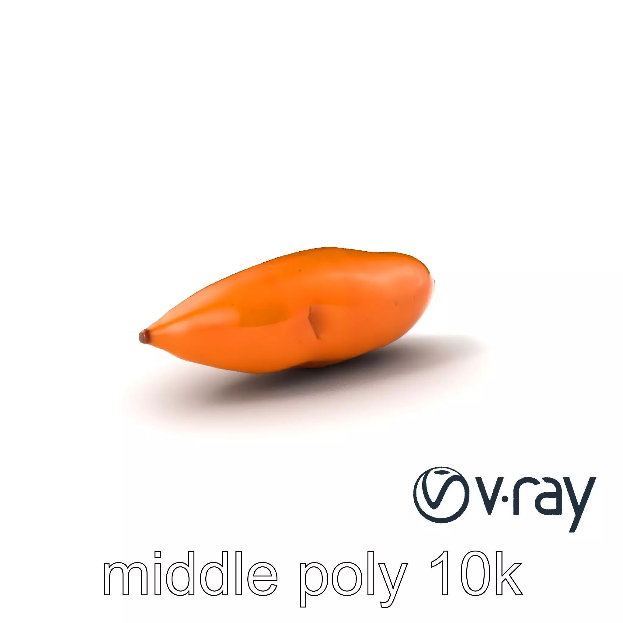 Detailed Sweet Potato Model Pack Low-poly 3D model_0