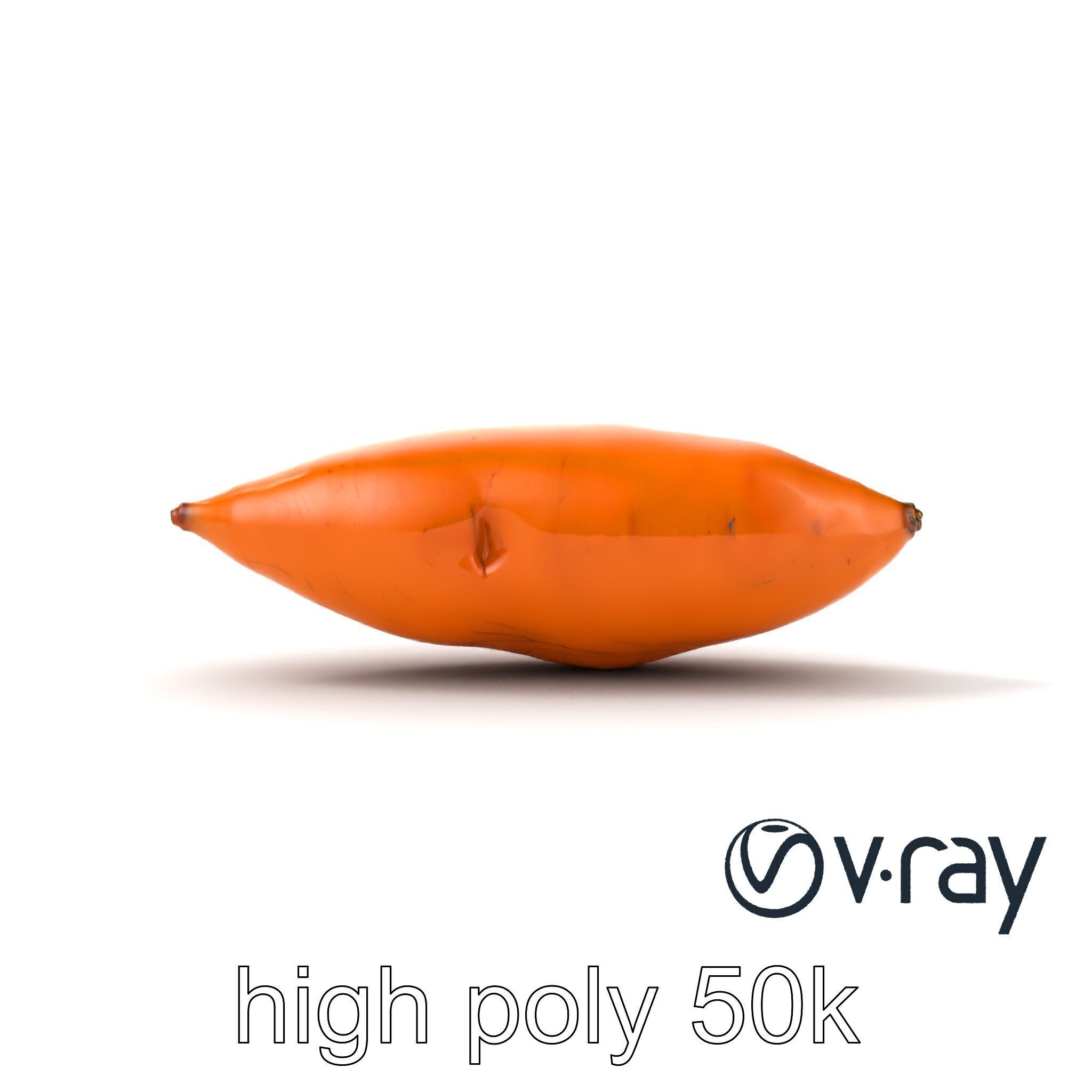 Detailed Sweet Potato Model Pack Low-poly 3D model_23