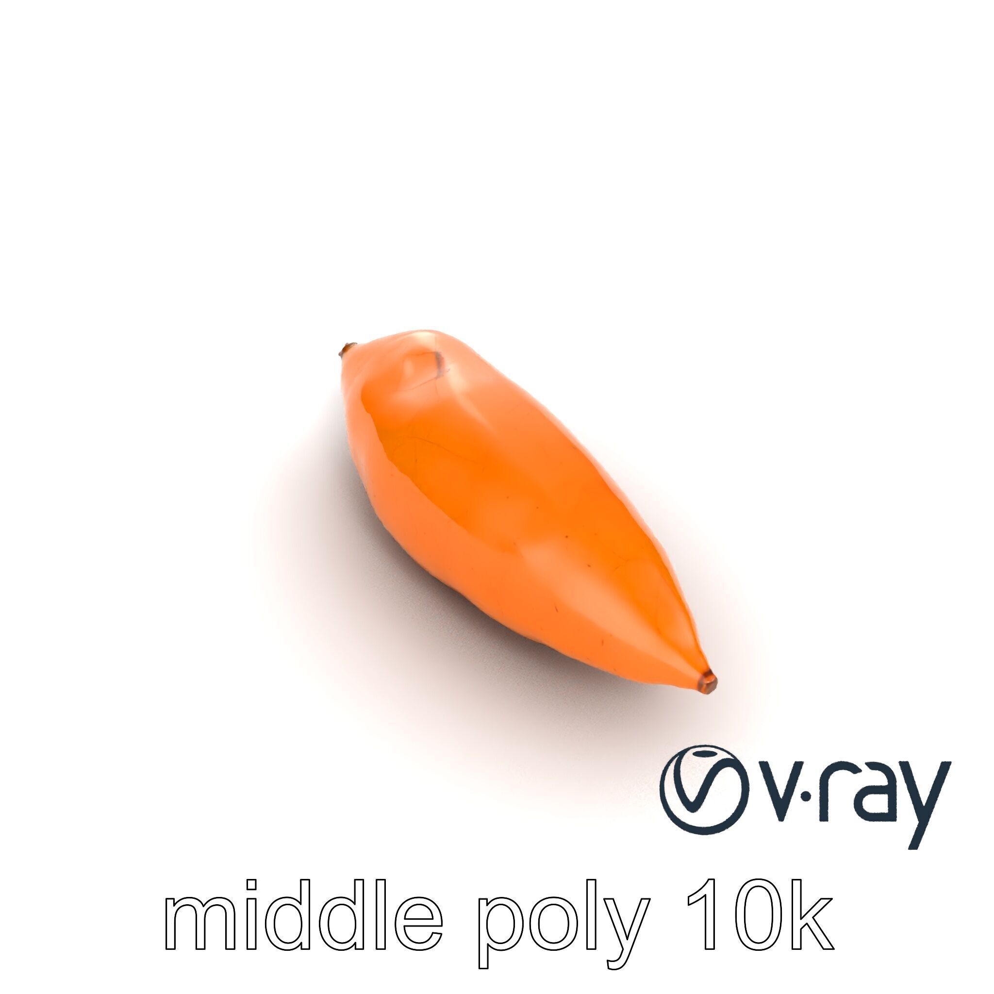 Detailed Sweet Potato Model Pack Low-poly 3D model_15