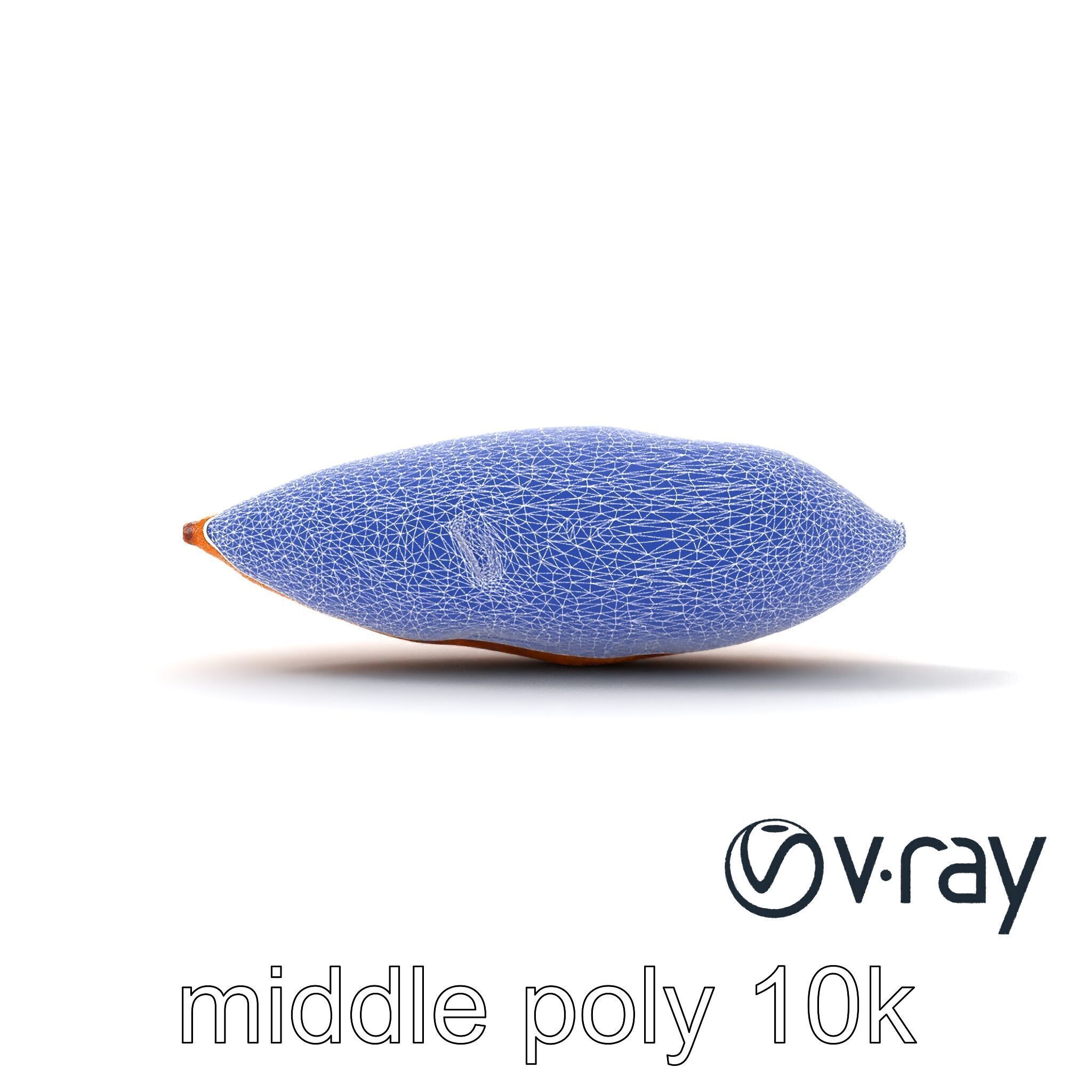 Detailed Sweet Potato Model Pack Low-poly 3D model_29