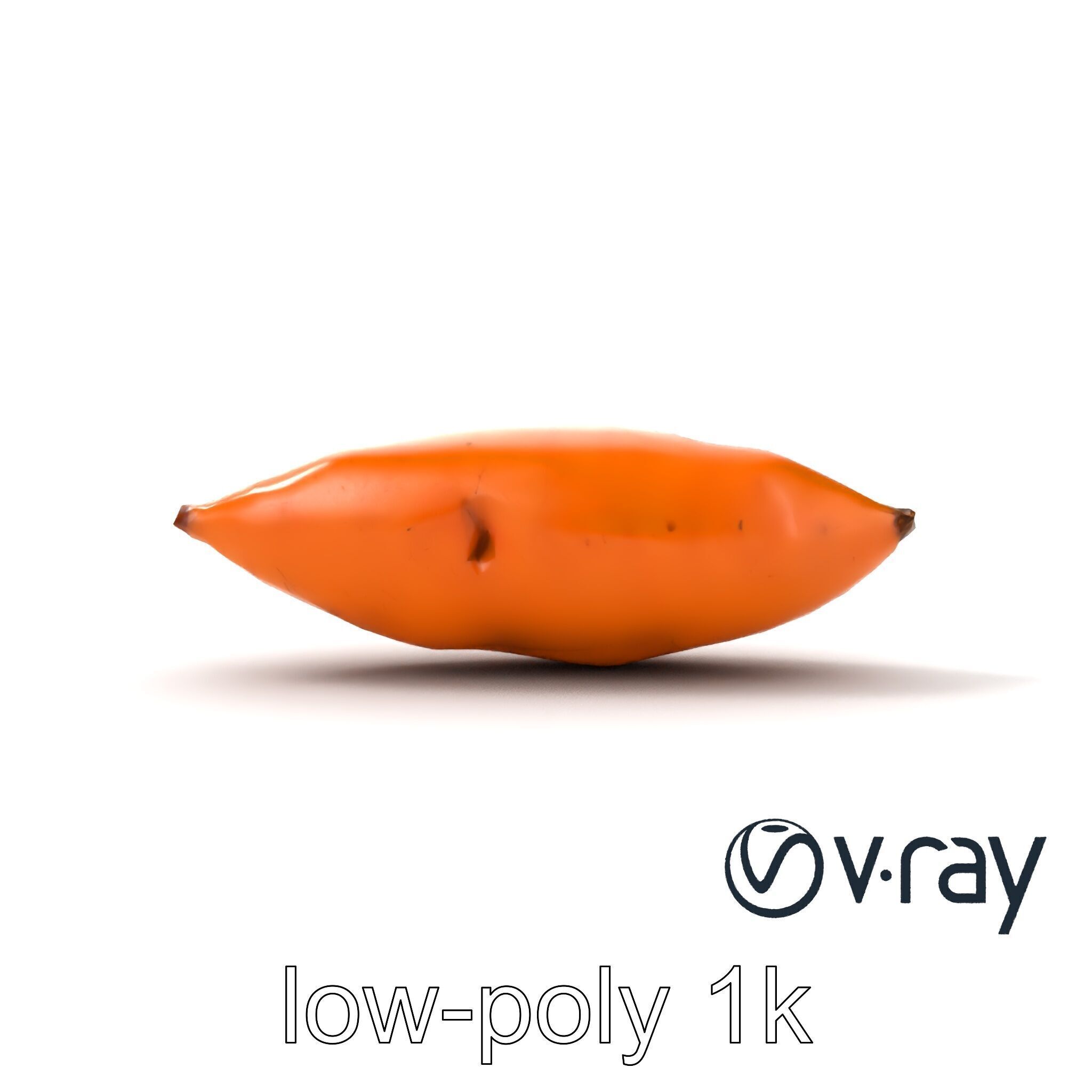 Detailed Sweet Potato Model Pack Low-poly 3D model_24