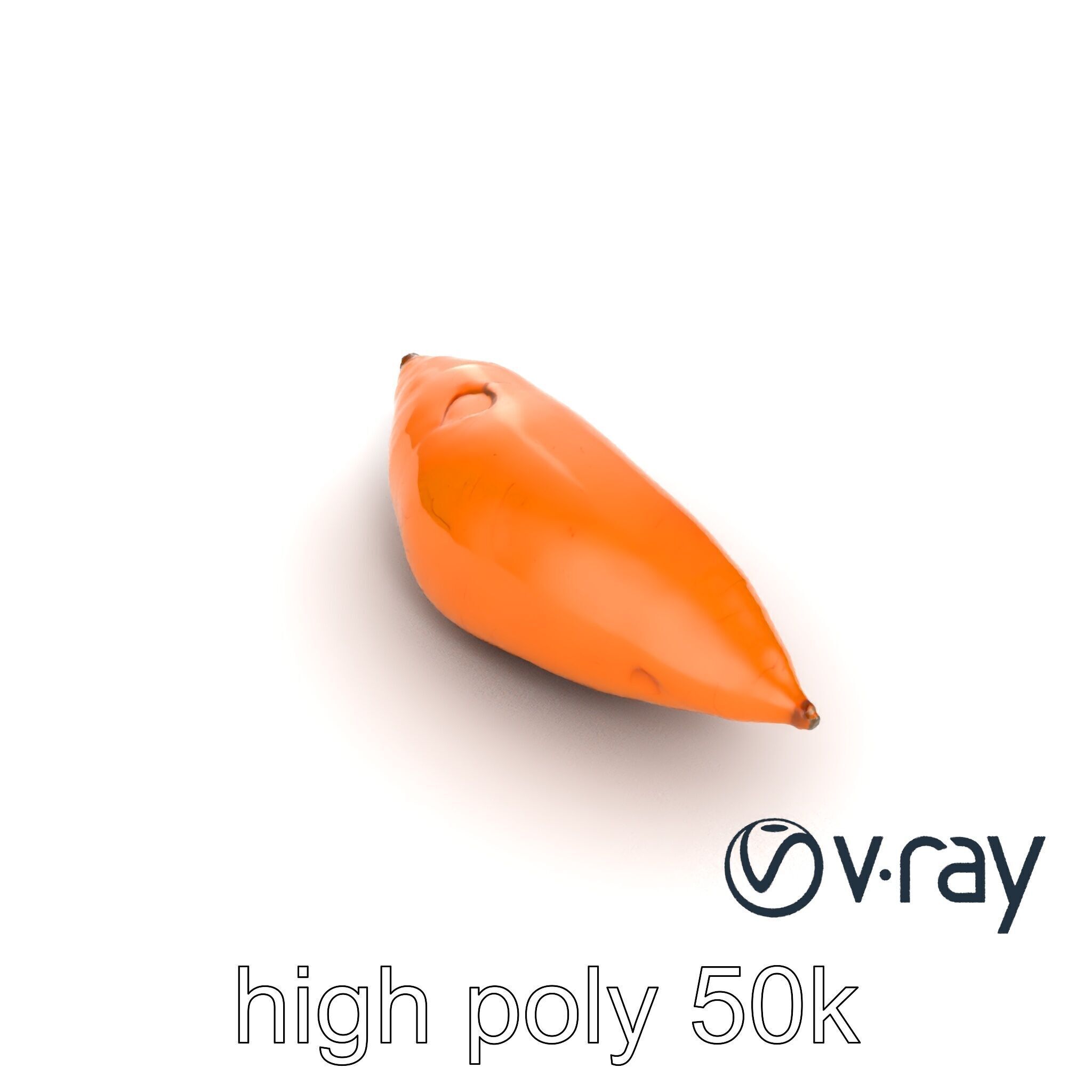 Detailed Sweet Potato Model Pack Low-poly 3D model_21