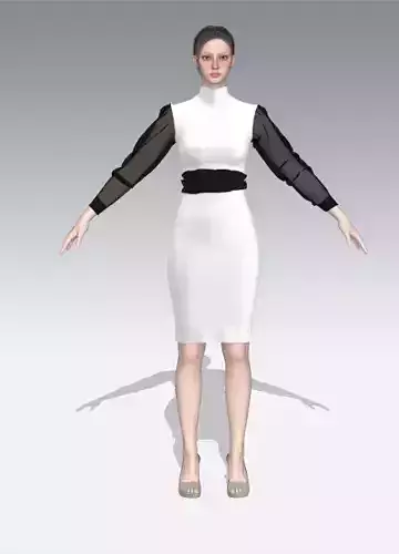 dress watermelon slevee 