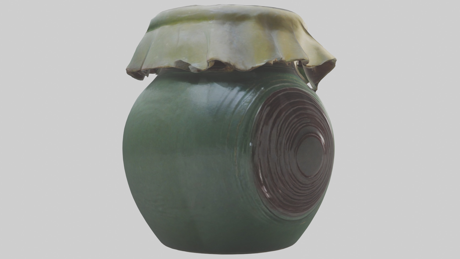 Jam Jar model Low-poly 3D model_7