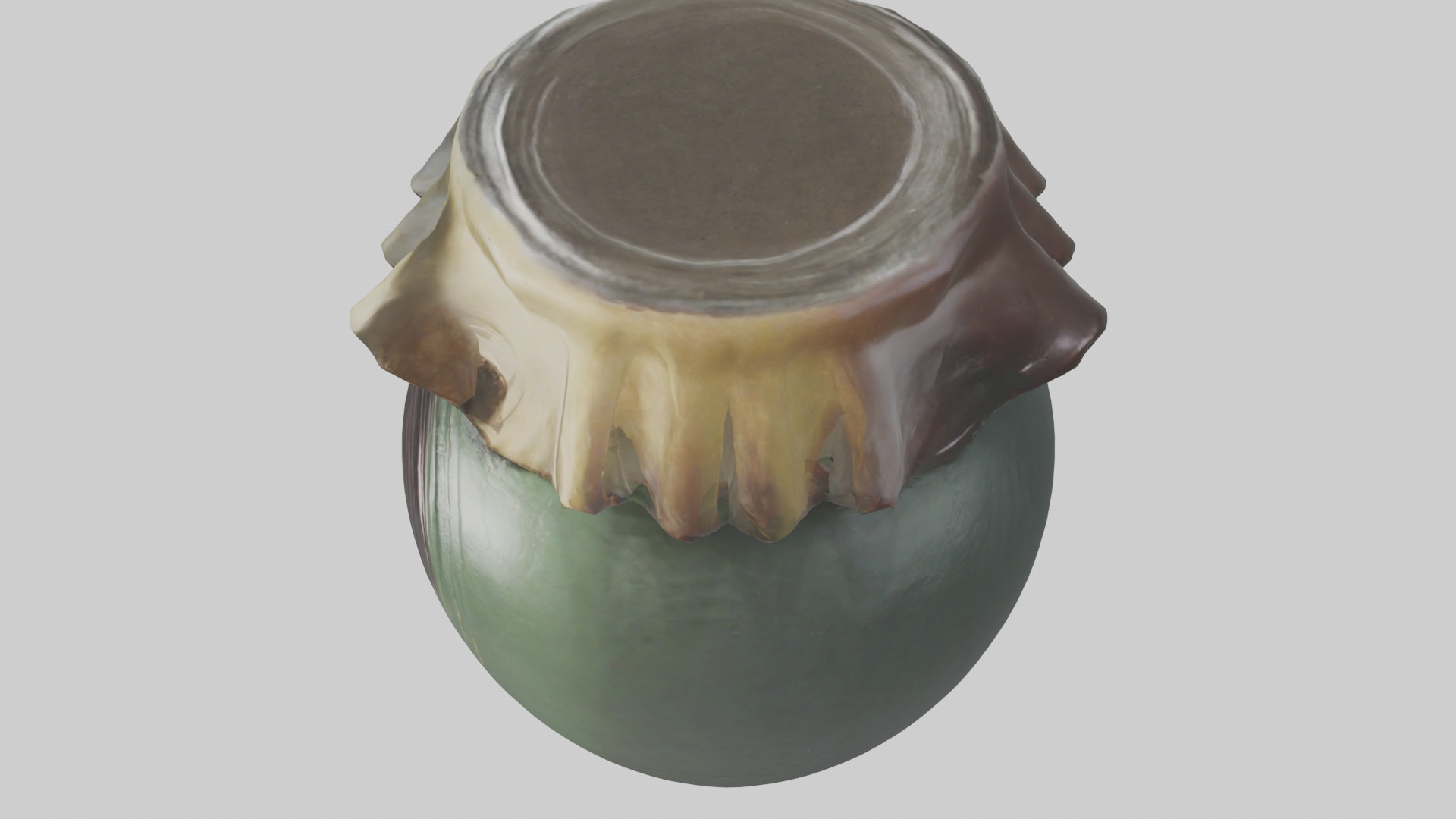 Jam Jar model Low-poly 3D model_17