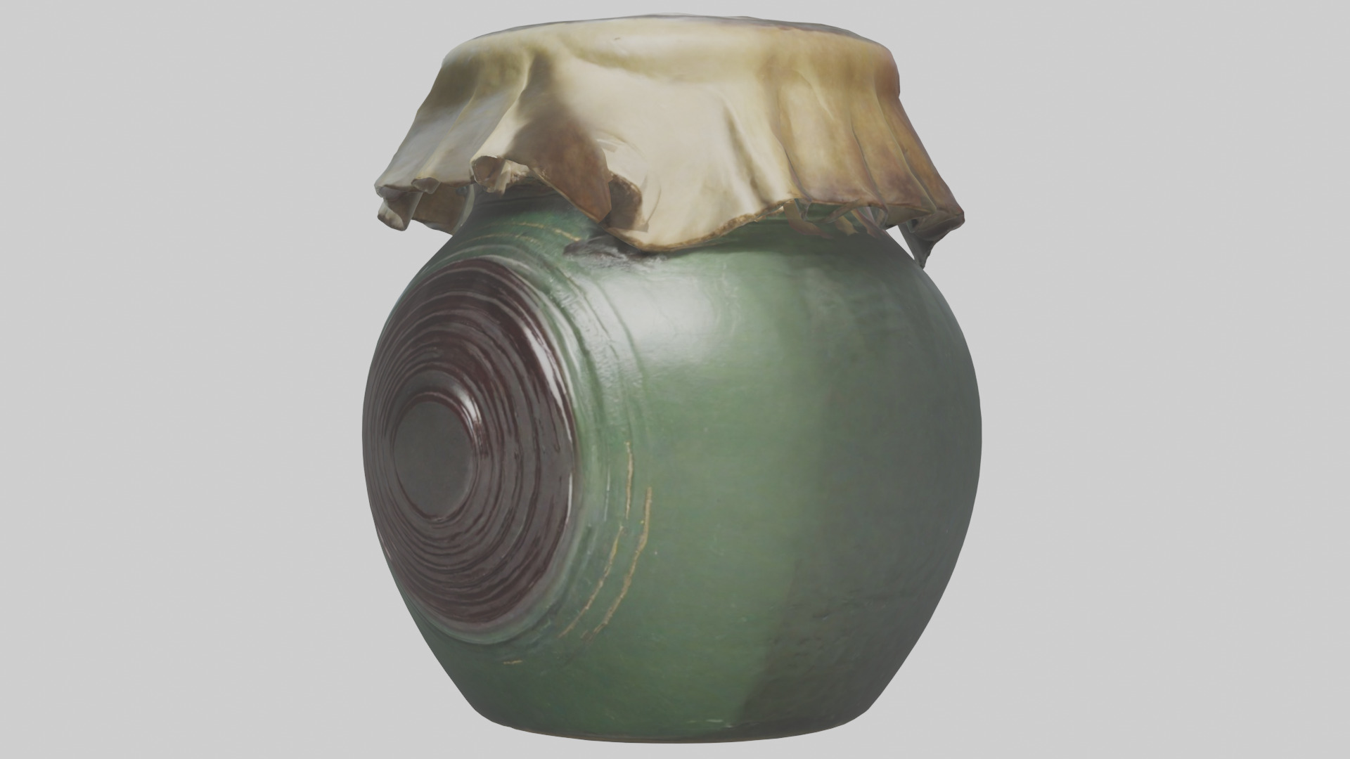 Jam Jar model Low-poly 3D model_8