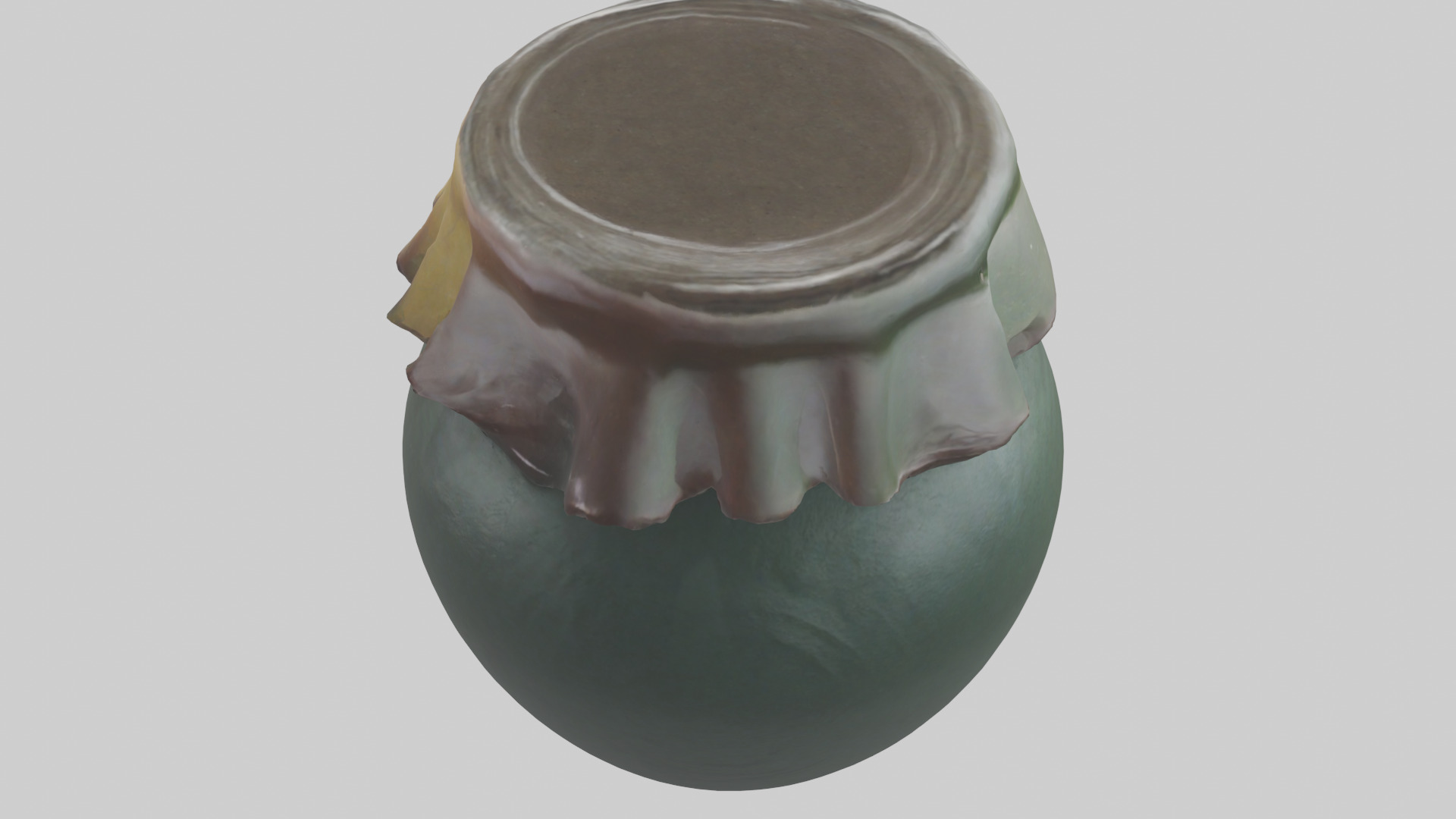 Jam Jar model Low-poly 3D model_15