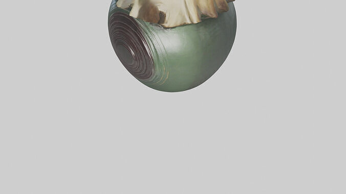 Jam Jar model Low-poly 3D model 6