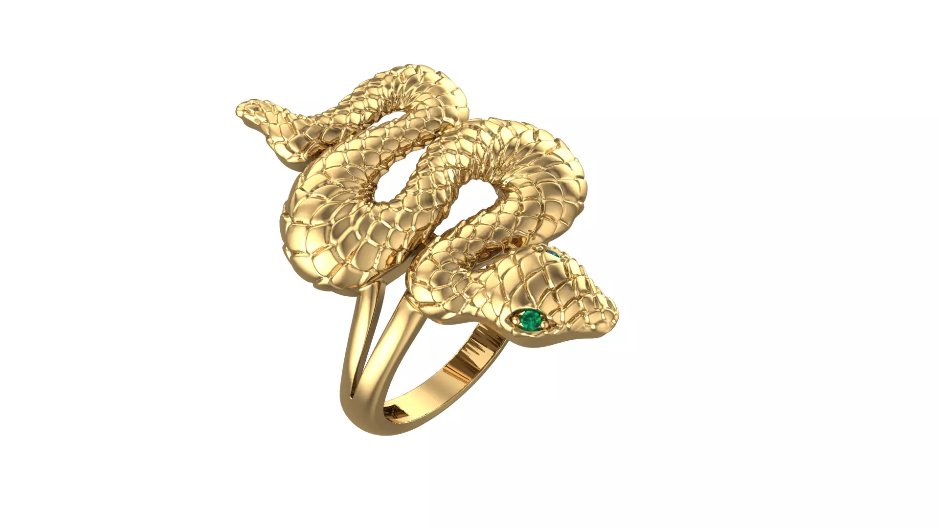 Snake Ring 2025 3D print model