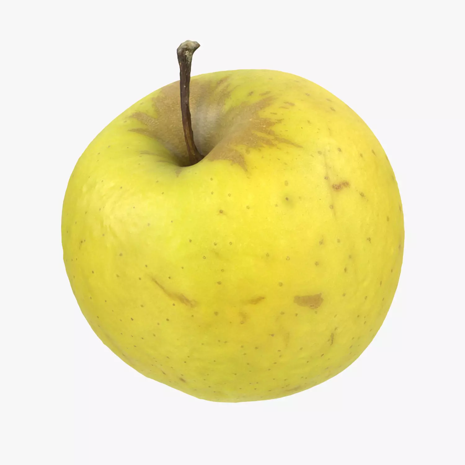Green Apple 3D model_0