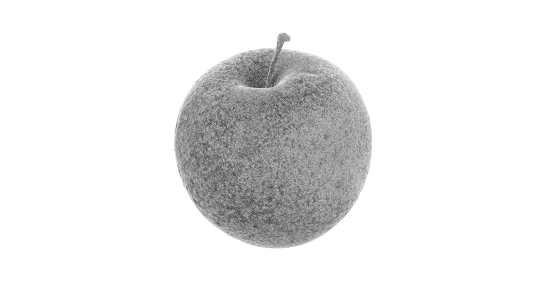 Green Apple 3D model_6