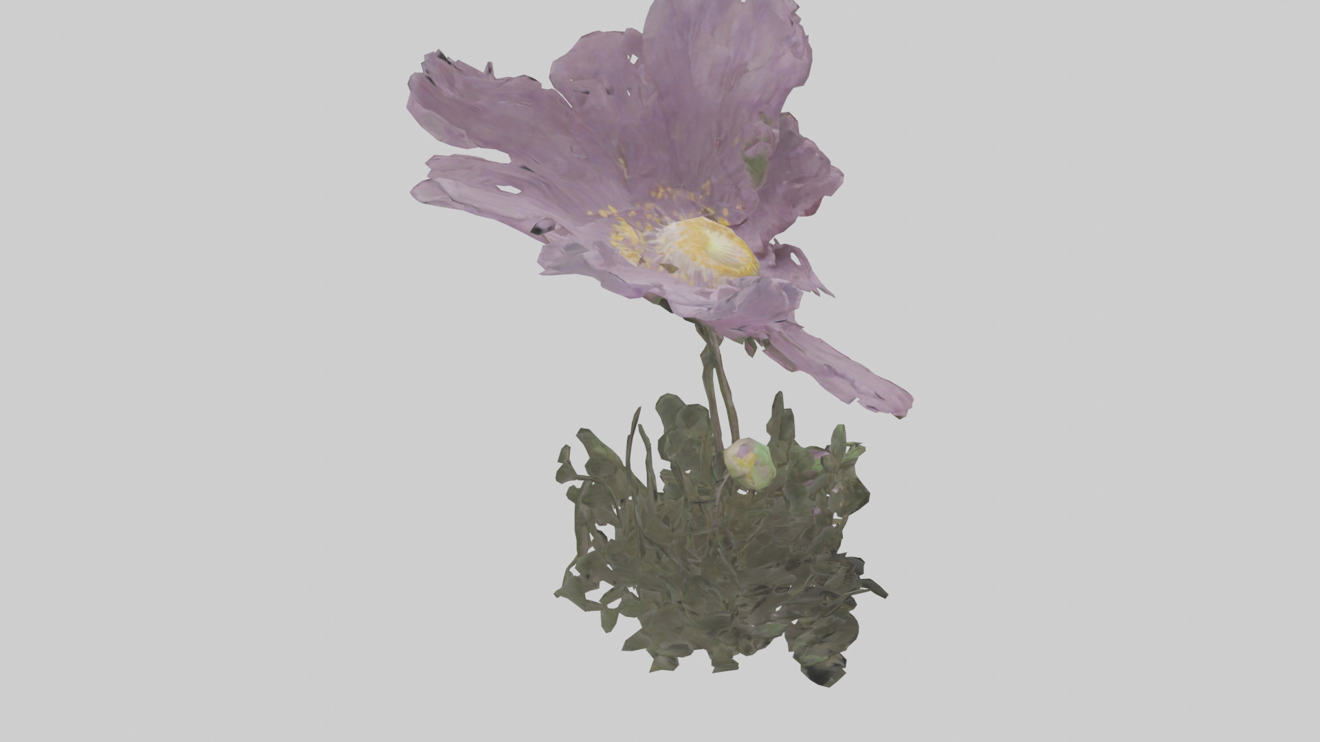 Janus God statue model Low-poly 3D model_20