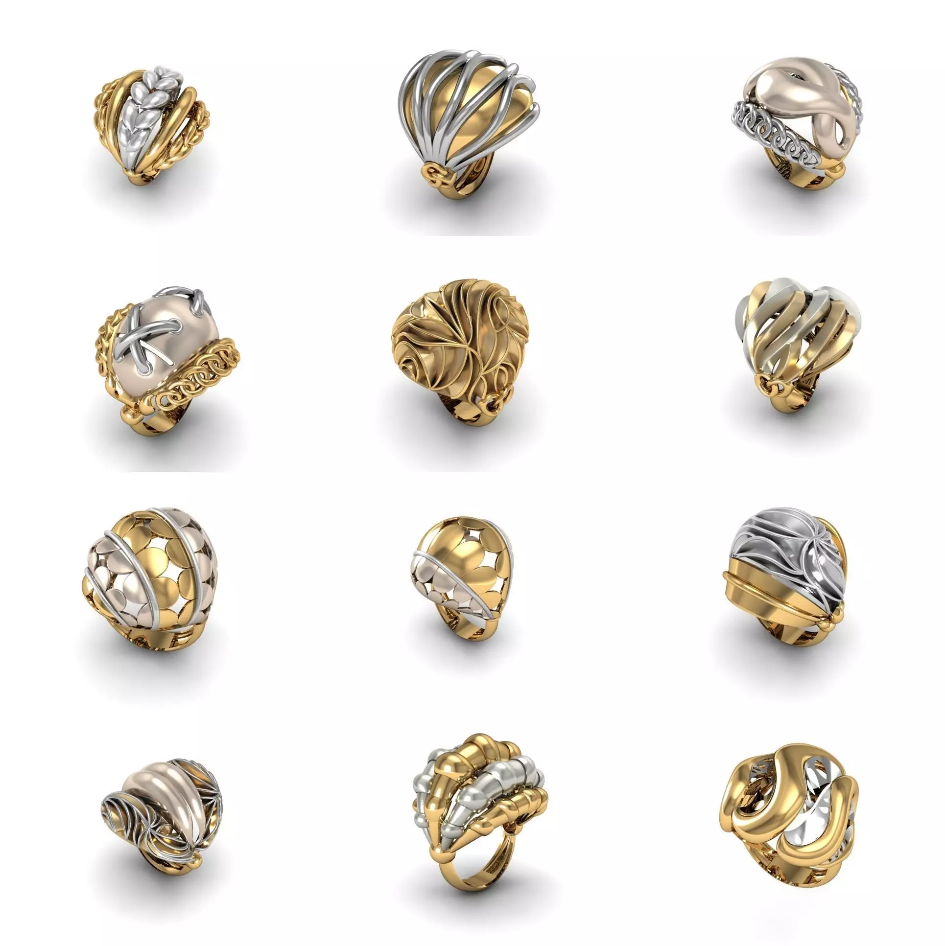 12 Ring 3dm 3d print Model 3D print model_0