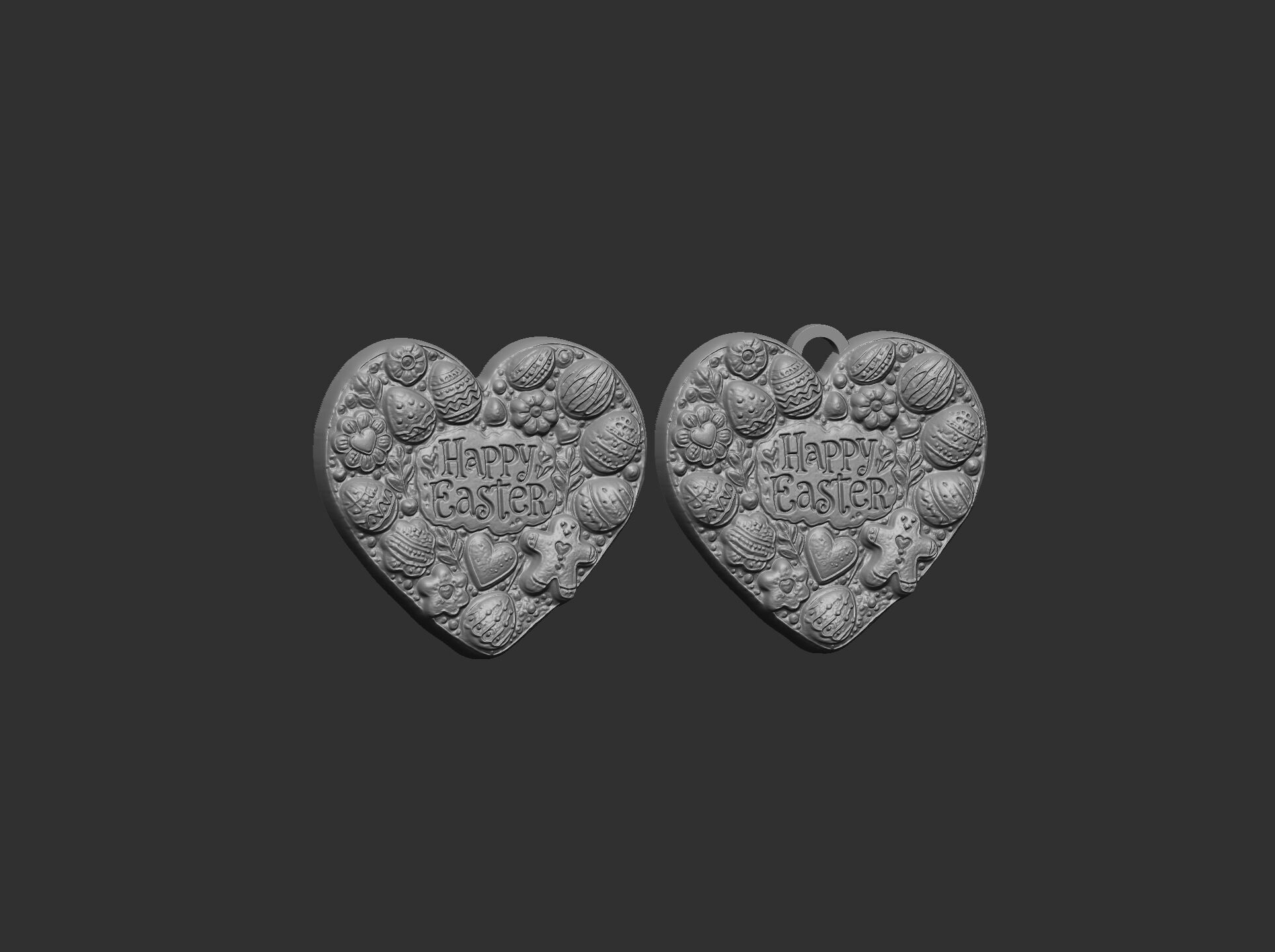 heart shape easetr cookiedecor 2  3D print model_4