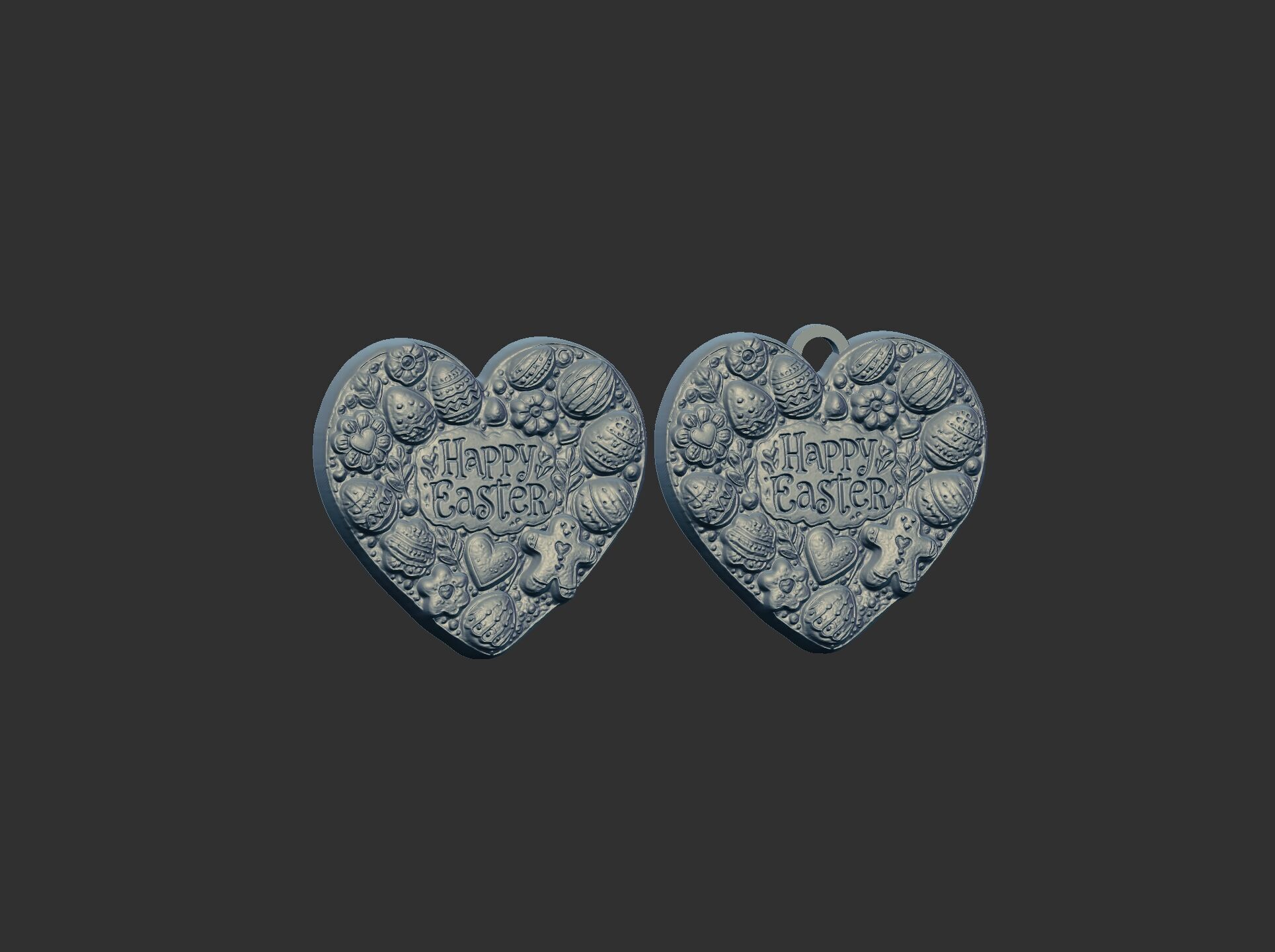 heart shape easetr cookiedecor 2  3D print model_5