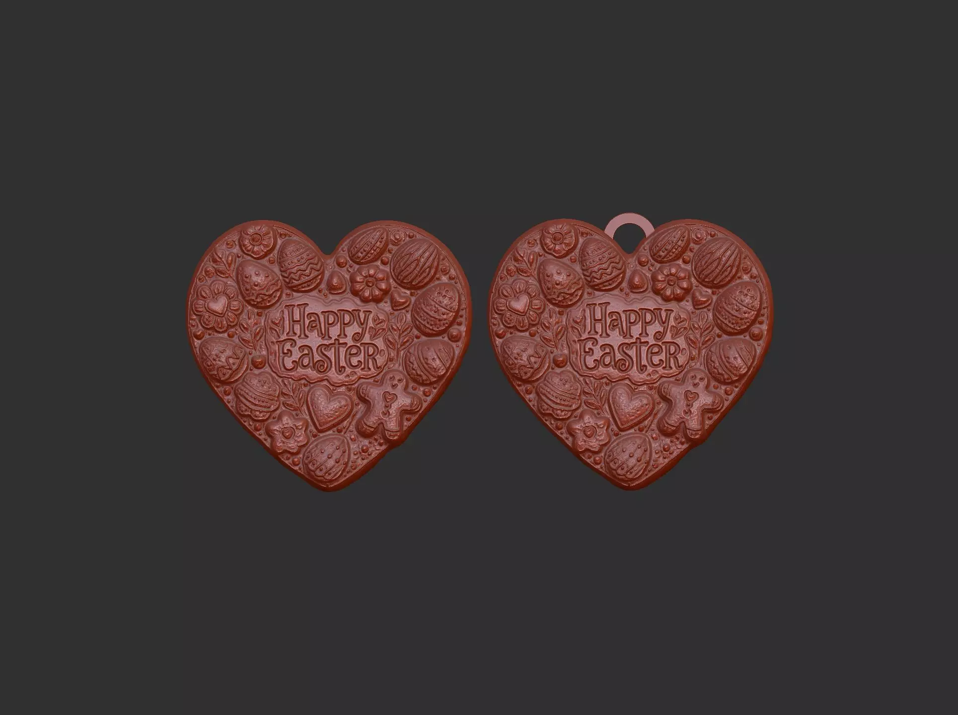 heart shape easetr cookiedecor 2  3D print model_0