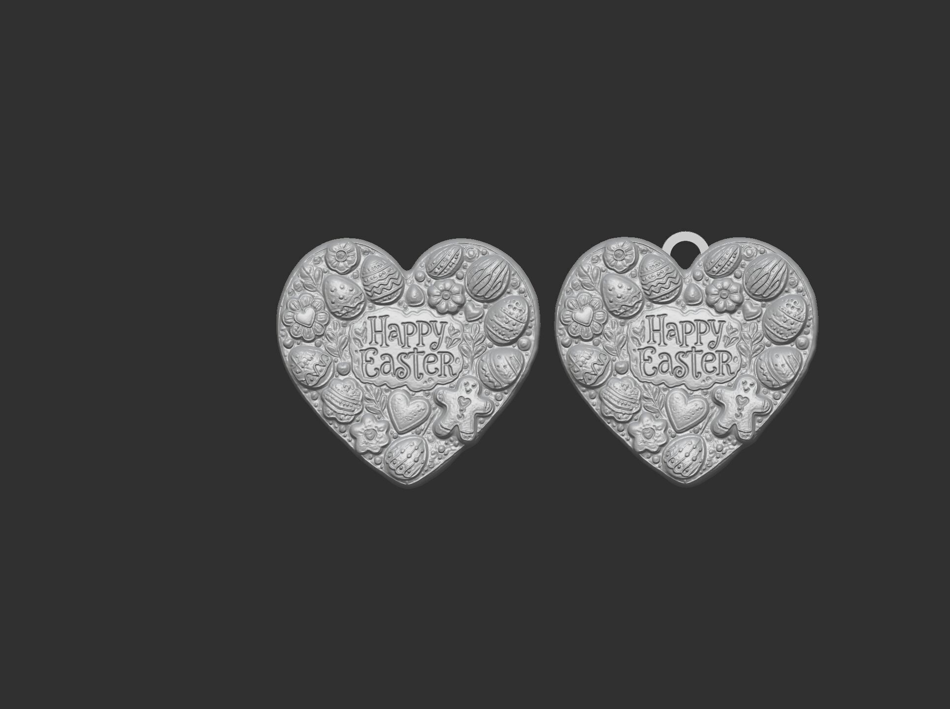 heart shape easetr cookiedecor 2  3D print model_17