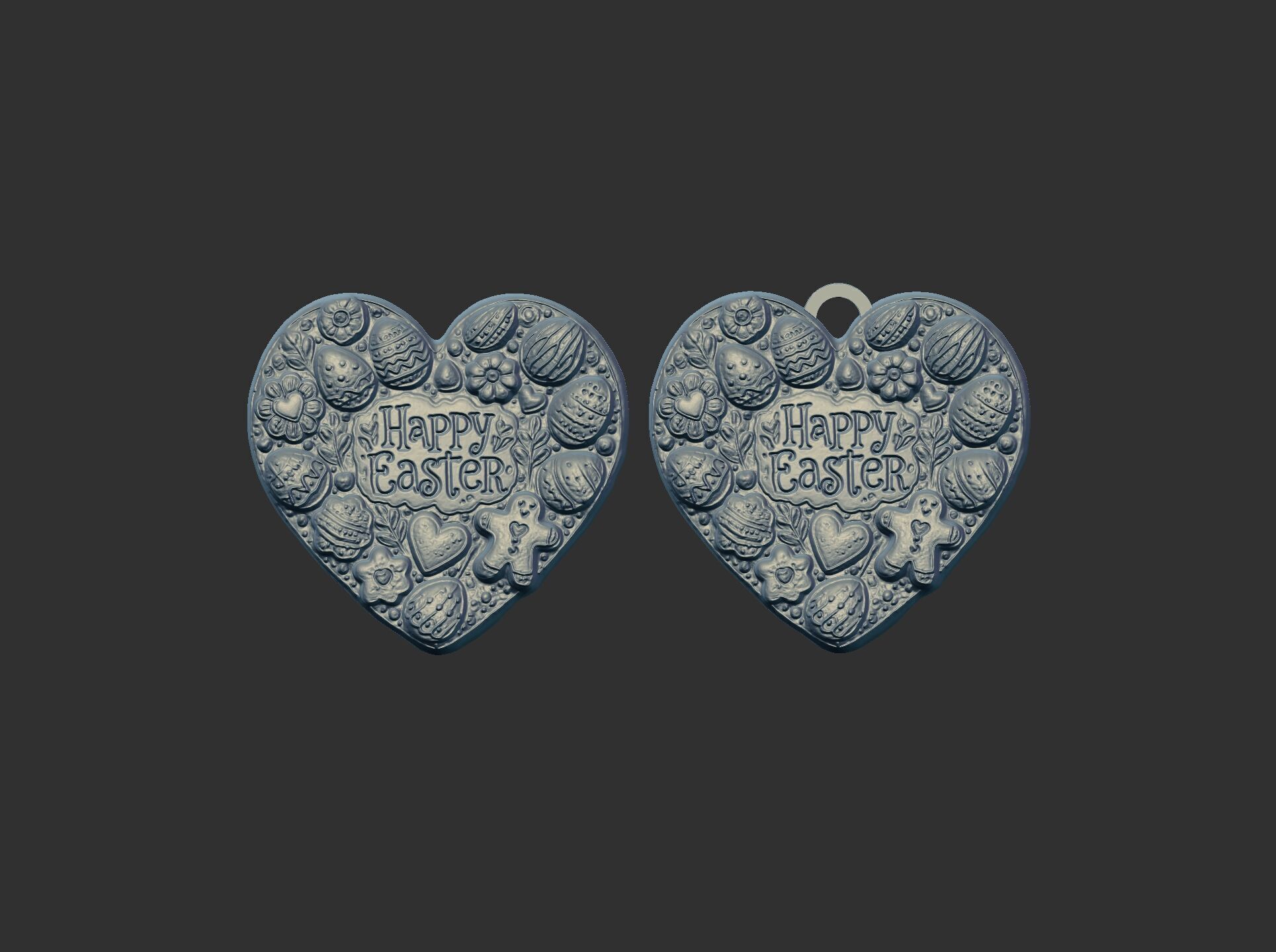 heart shape easetr cookiedecor 2  3D print model_11