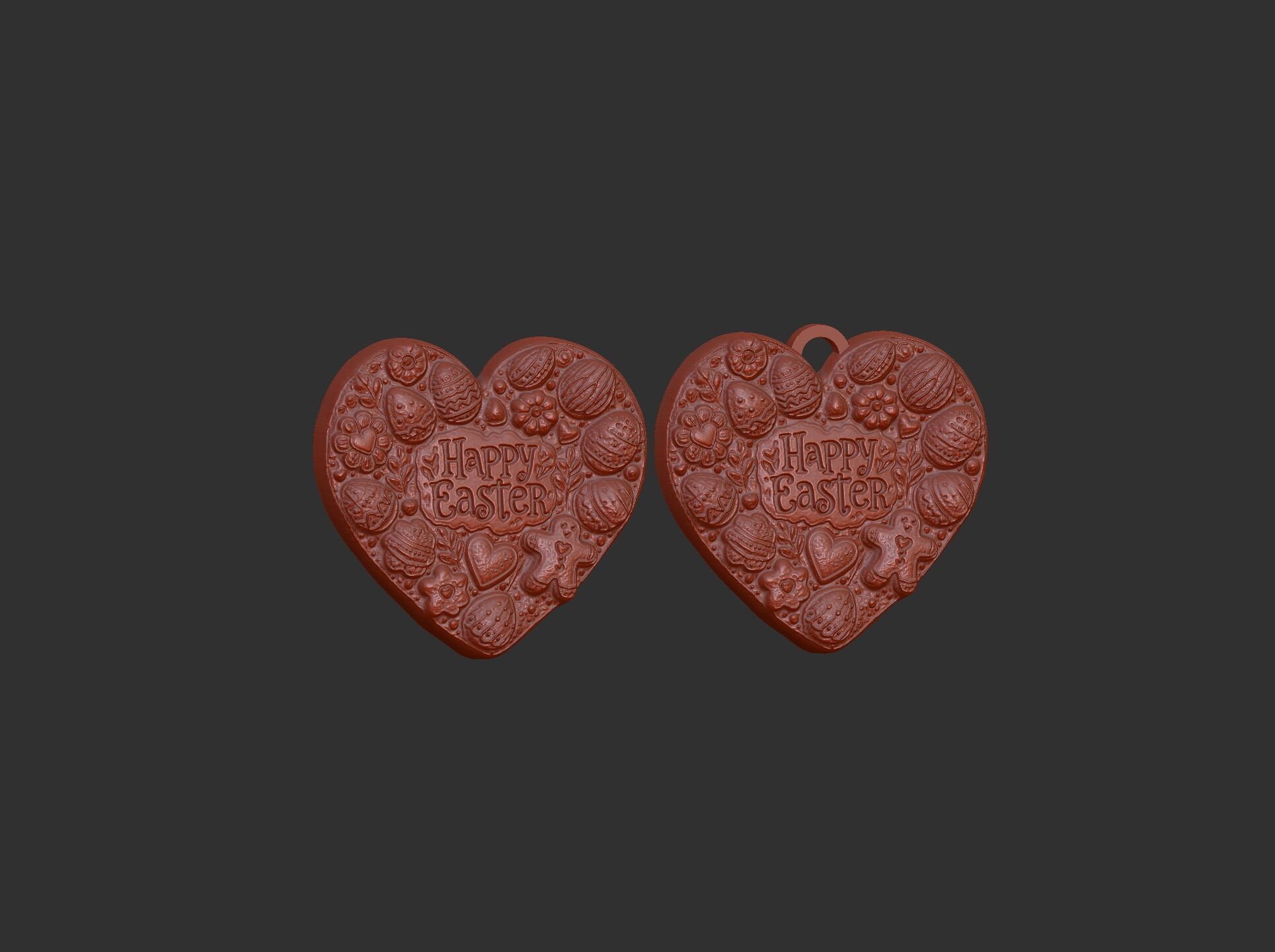 heart shape easetr cookiedecor 2  3D print model_2