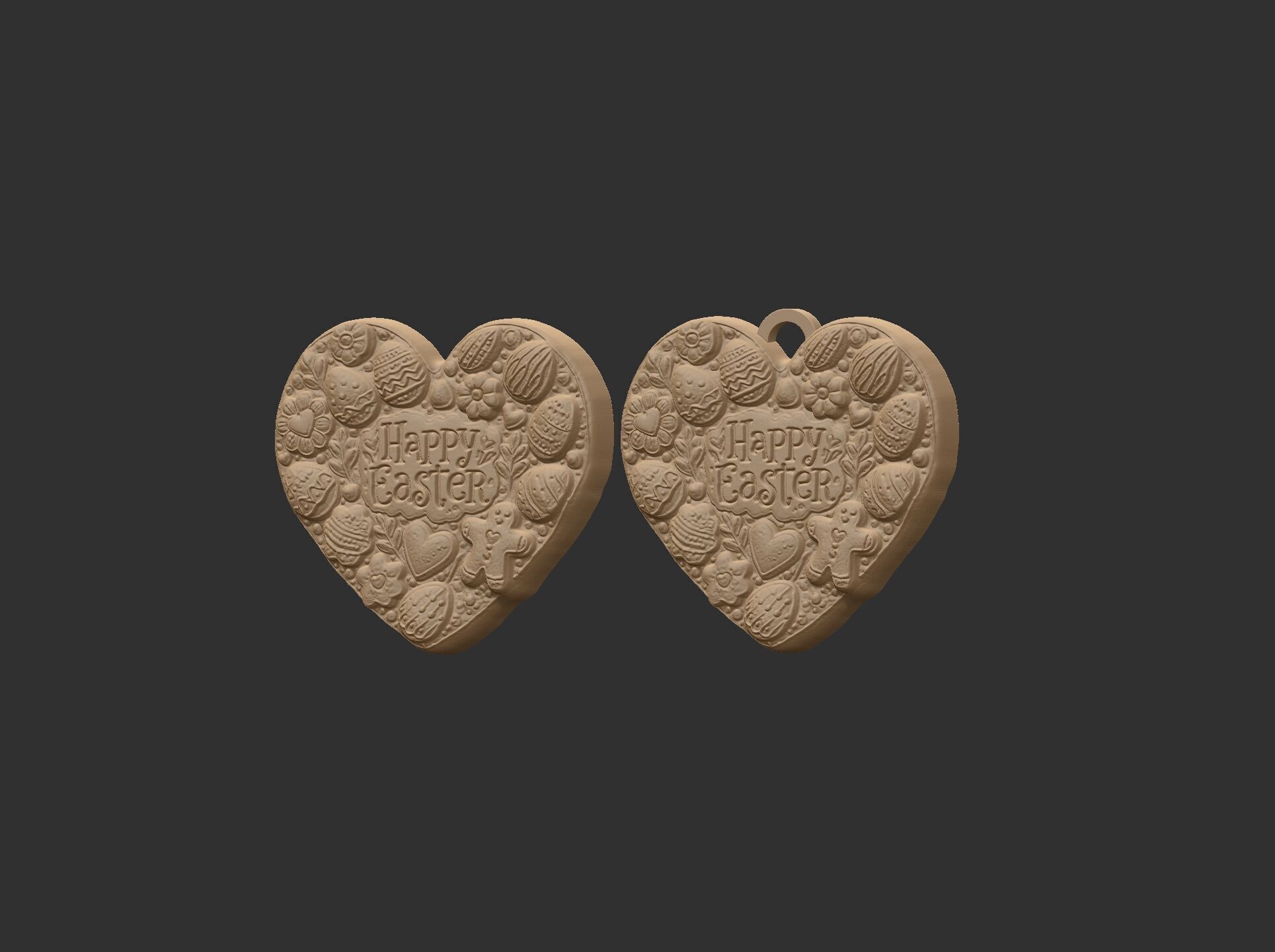 heart shape easetr cookiedecor 2  3D print model_18