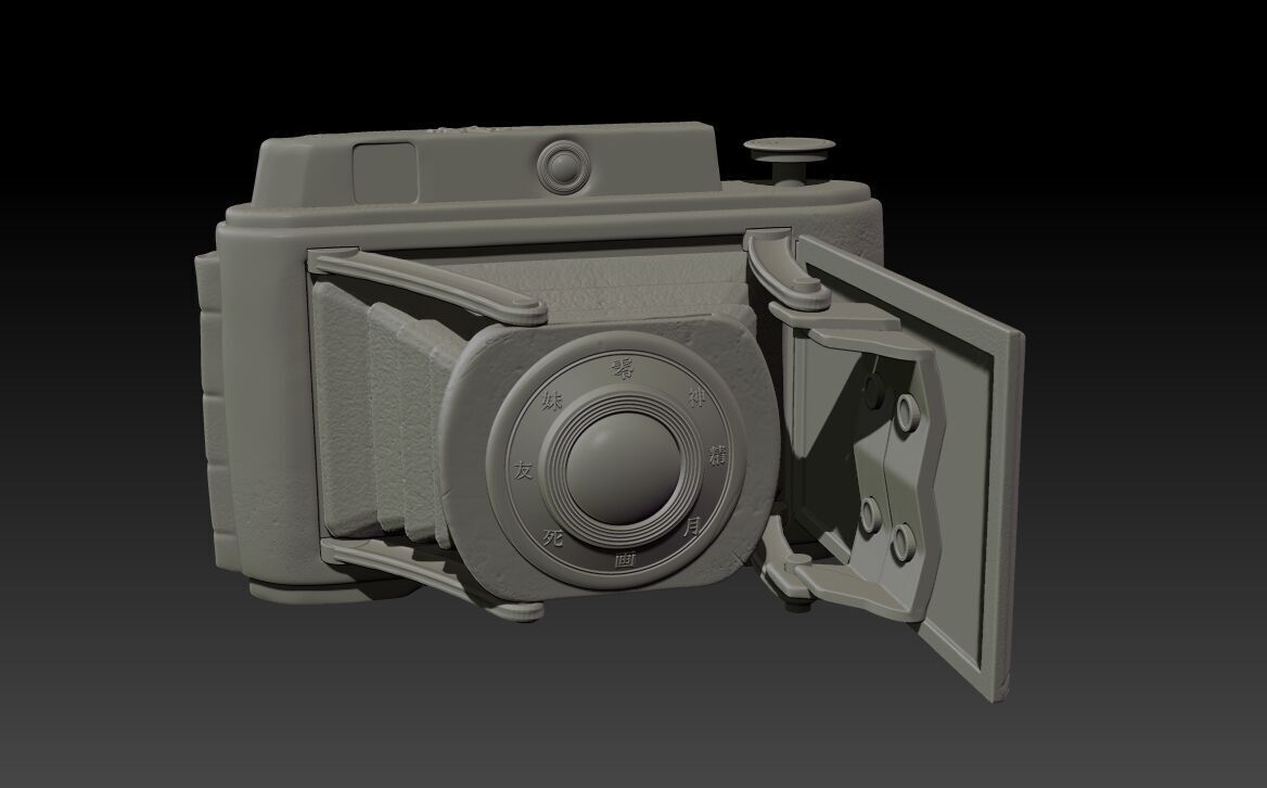 Camera Obscura Fatal Frame 3  3D print model_4