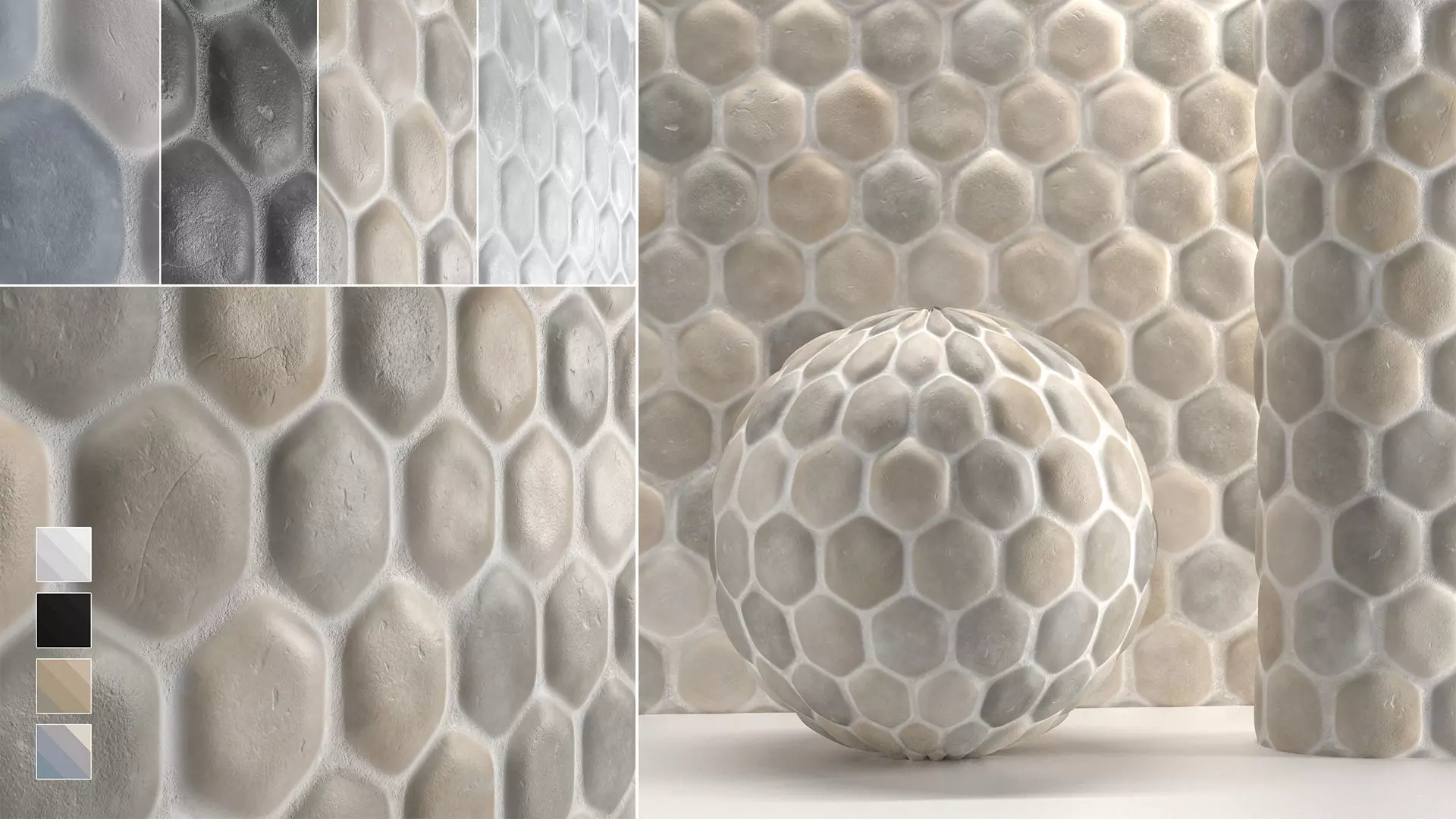 PBR Stone Material Set Texture_0